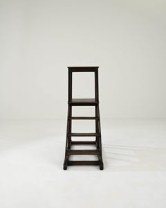 19th Century French Wooden Library Steps