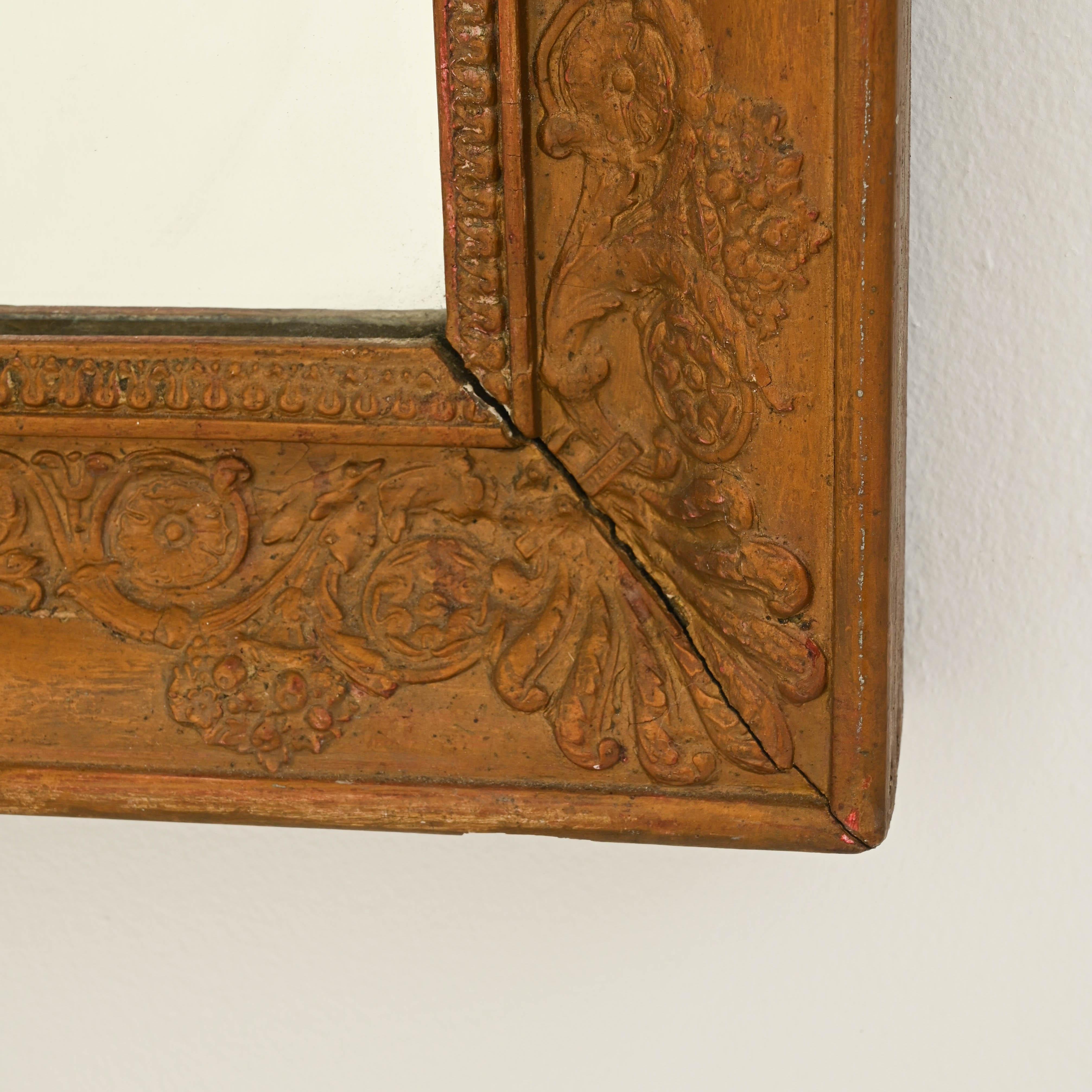 Miroir en bois français du 19e siècle en vente 3