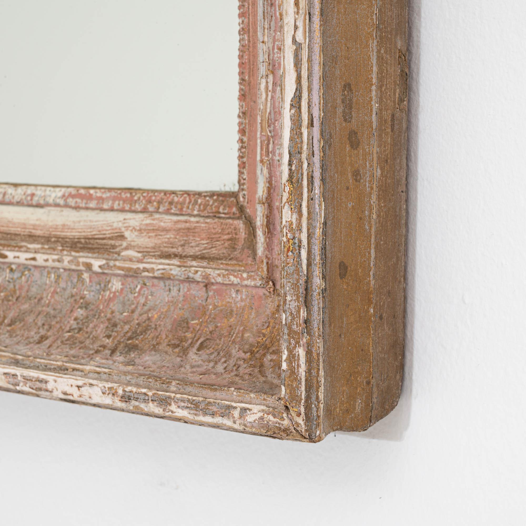 19th Century French Wooden Mirror 7