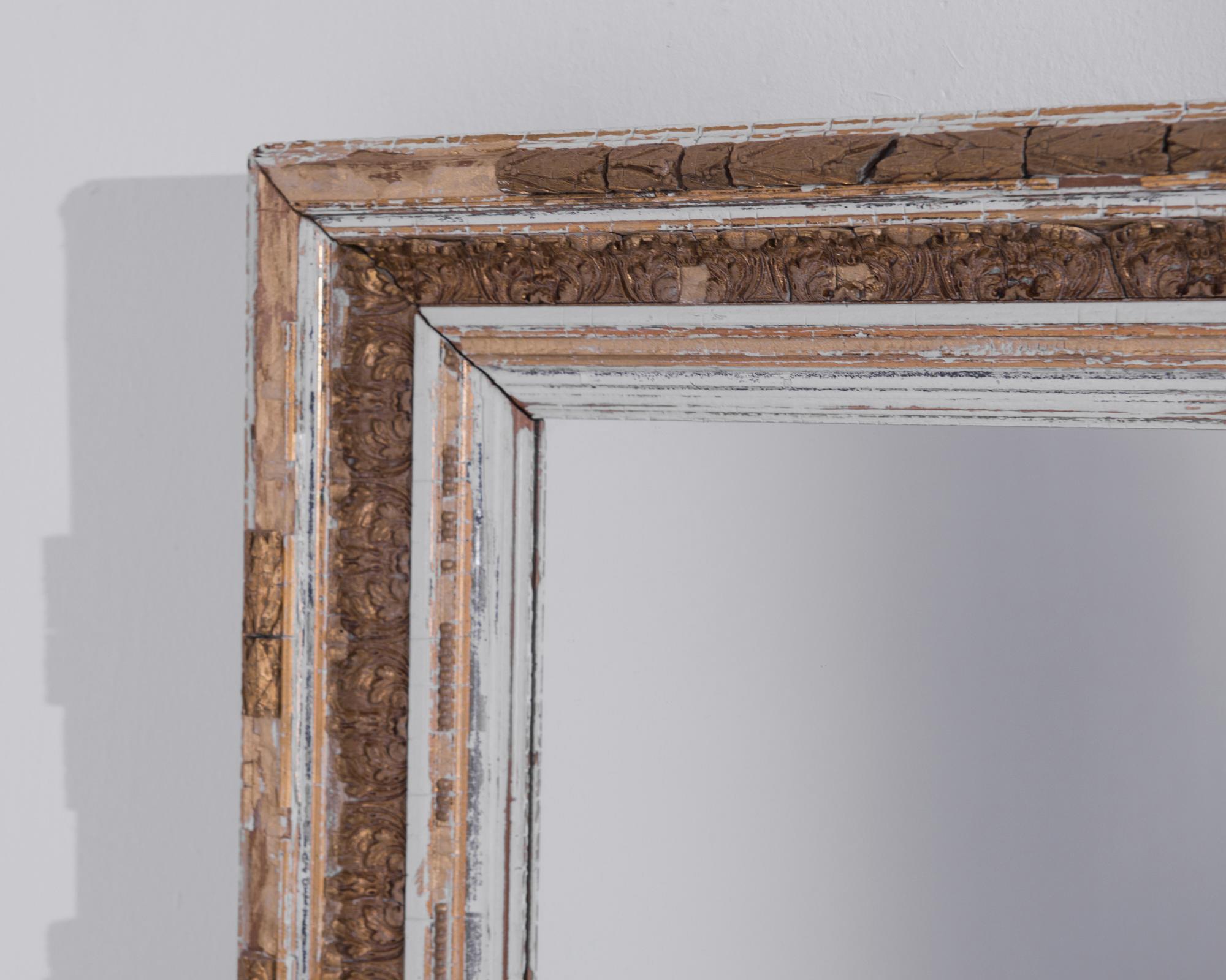 French Provincial 19th Century French Wooden Mirror