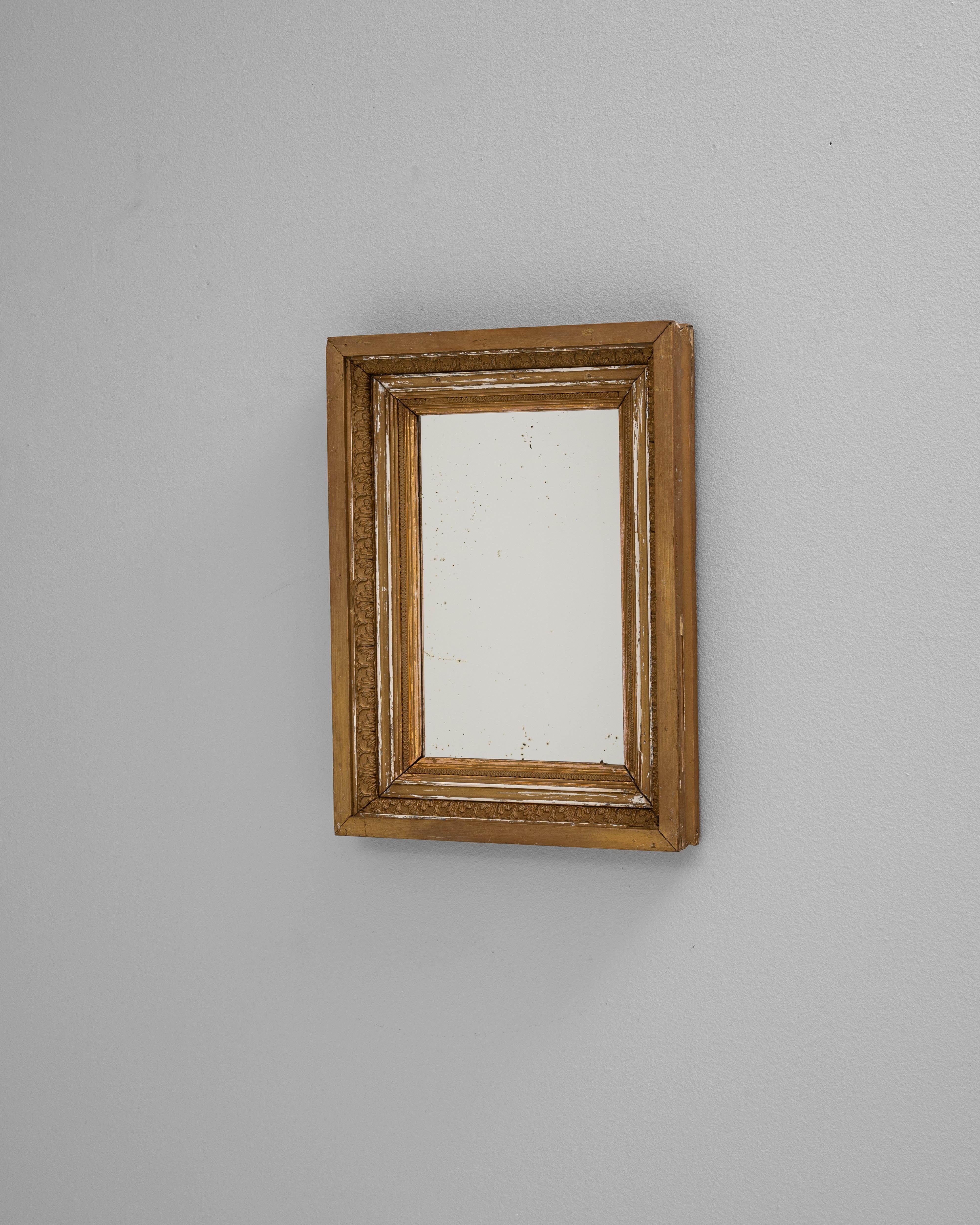 XIXe siècle Miroir en bois français du 19e siècle en vente