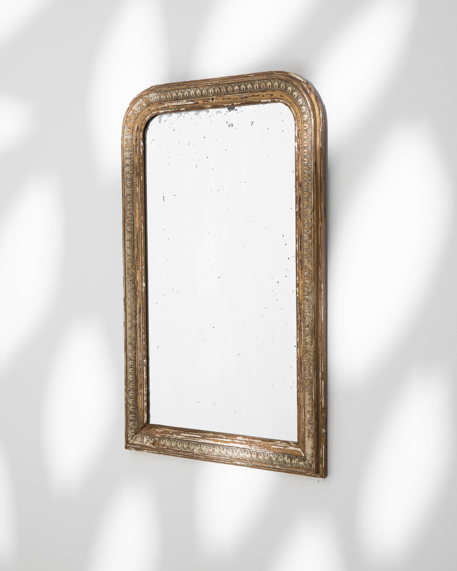 19th Century French Wooden Mirror 3