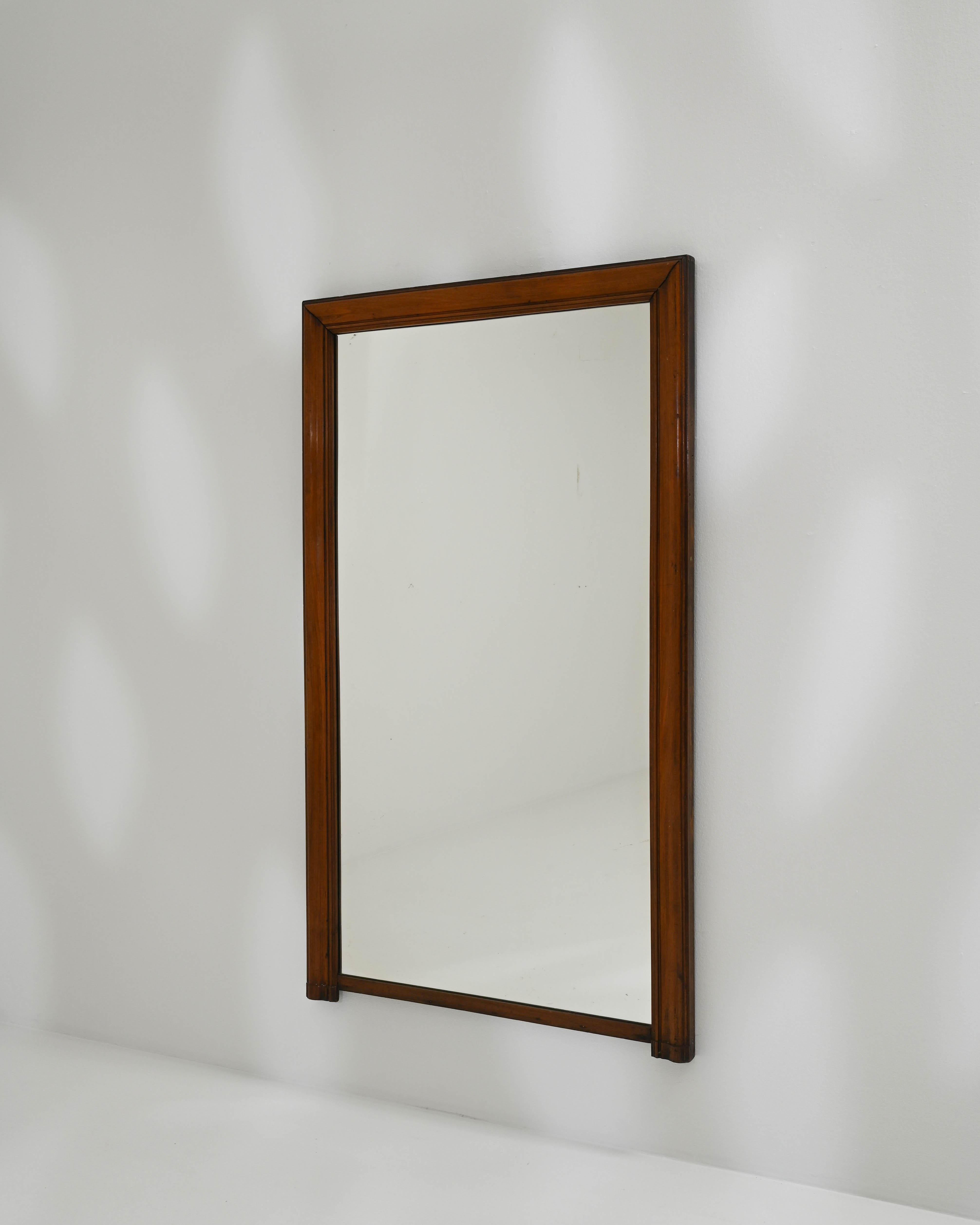 19th Century French Wooden Mirror 3
