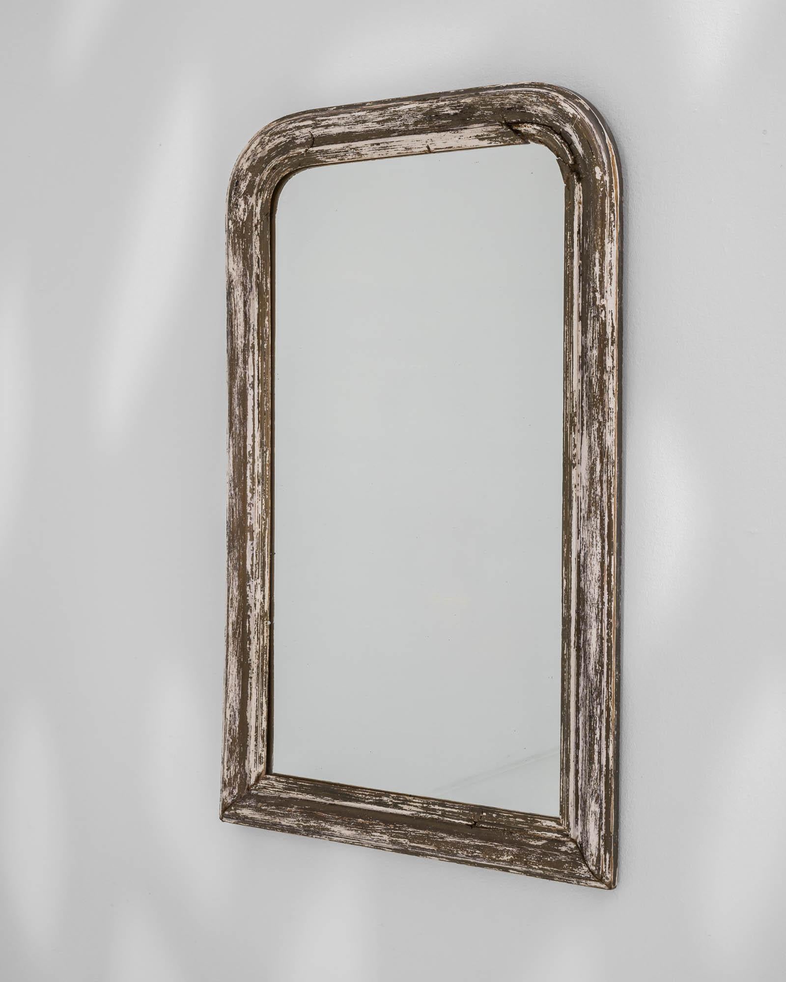 19th Century French Wooden Mirror  2