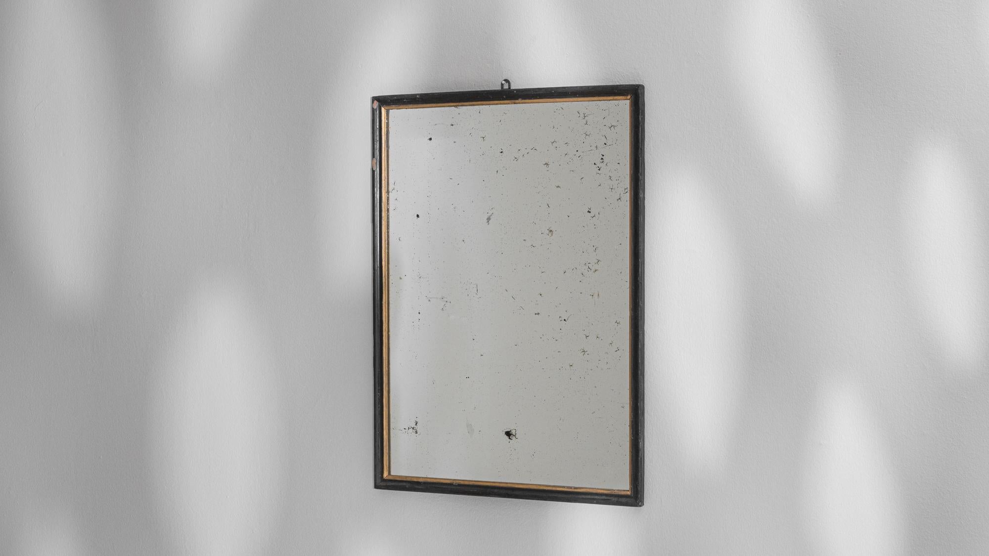 19th Century French Wooden Mirror For Sale 4