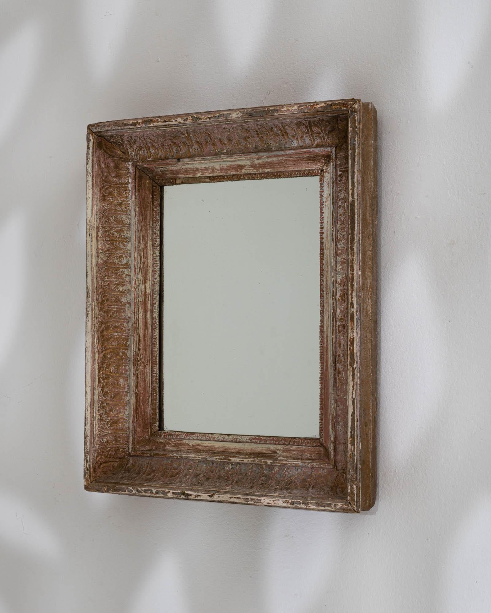 19th Century French Wooden Mirror 4