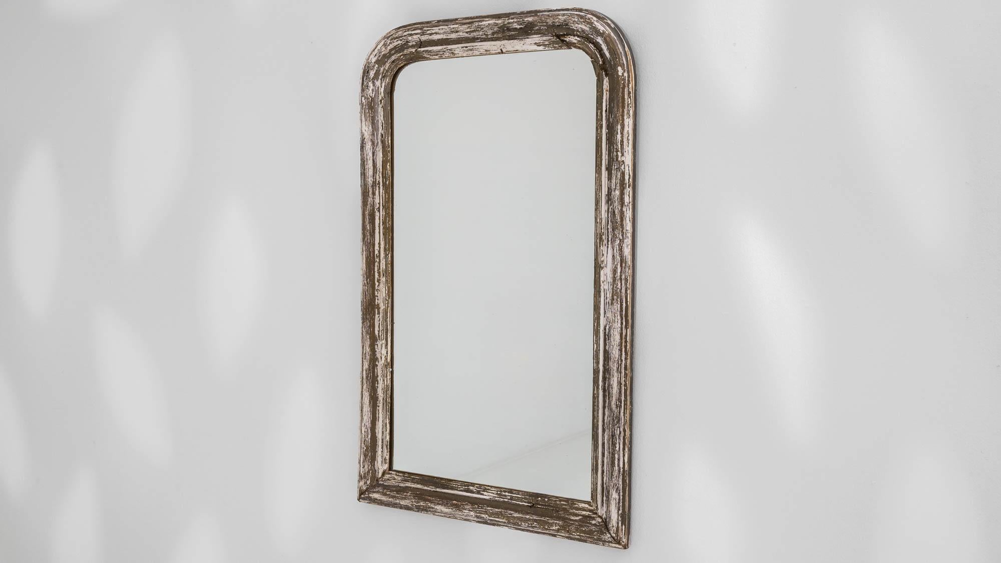19th Century French Wooden Mirror  3