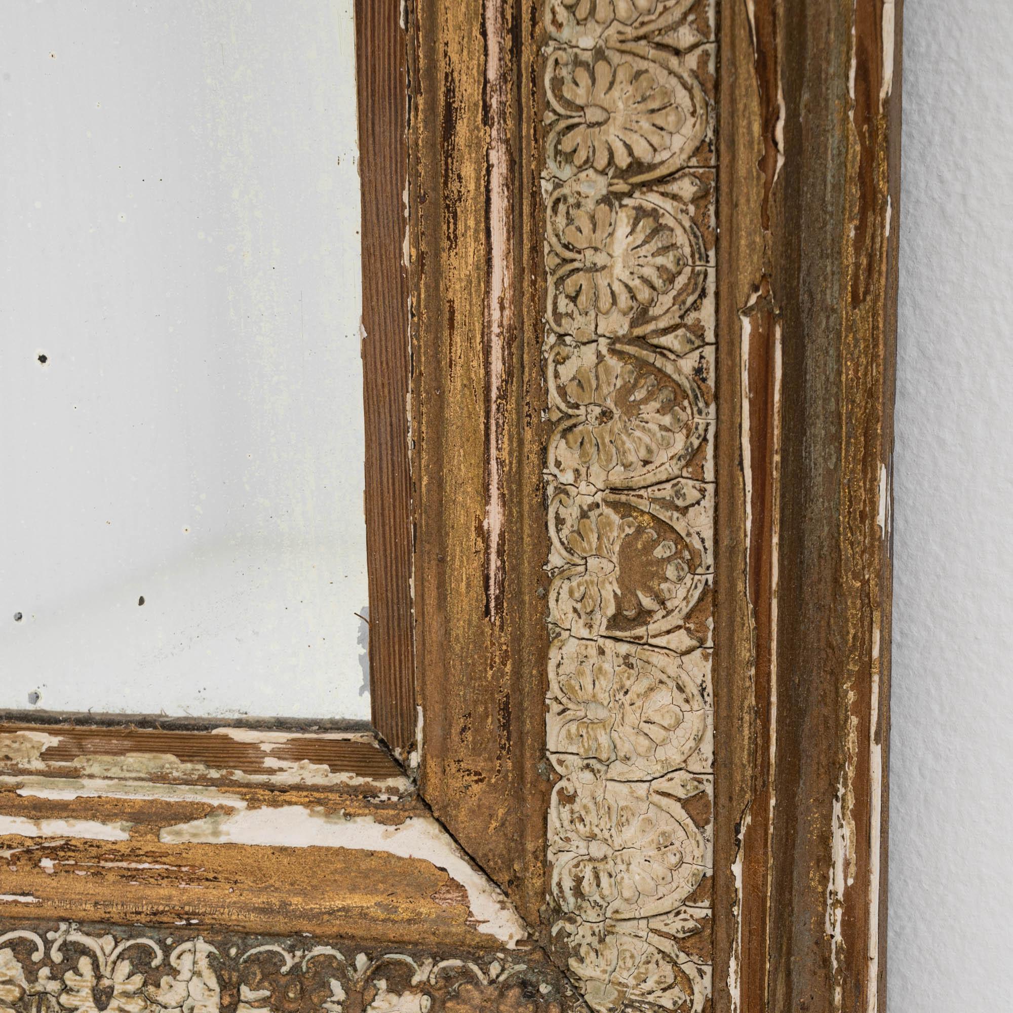 19th Century French Wooden Mirror 6