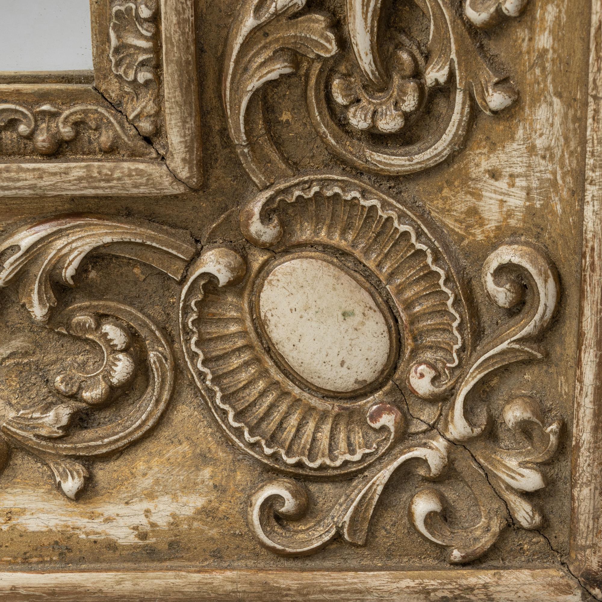 Miroir en bois français du 19e siècle en vente 3