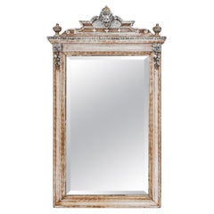 19th Century French Wooden Mirror