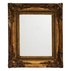 19th Century French Wooden Mirror