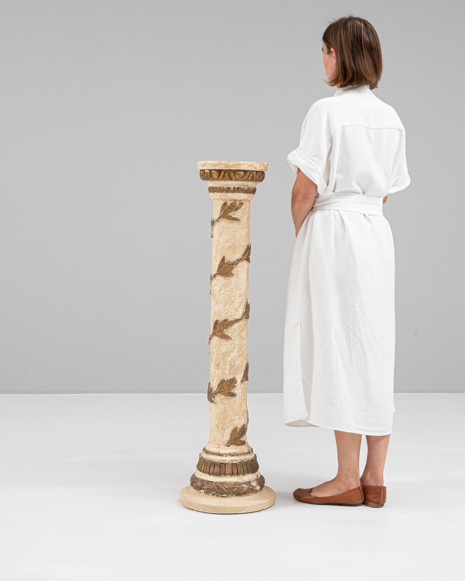 Französischer Holzsockel des 19. Jahrhunderts im Angebot 2