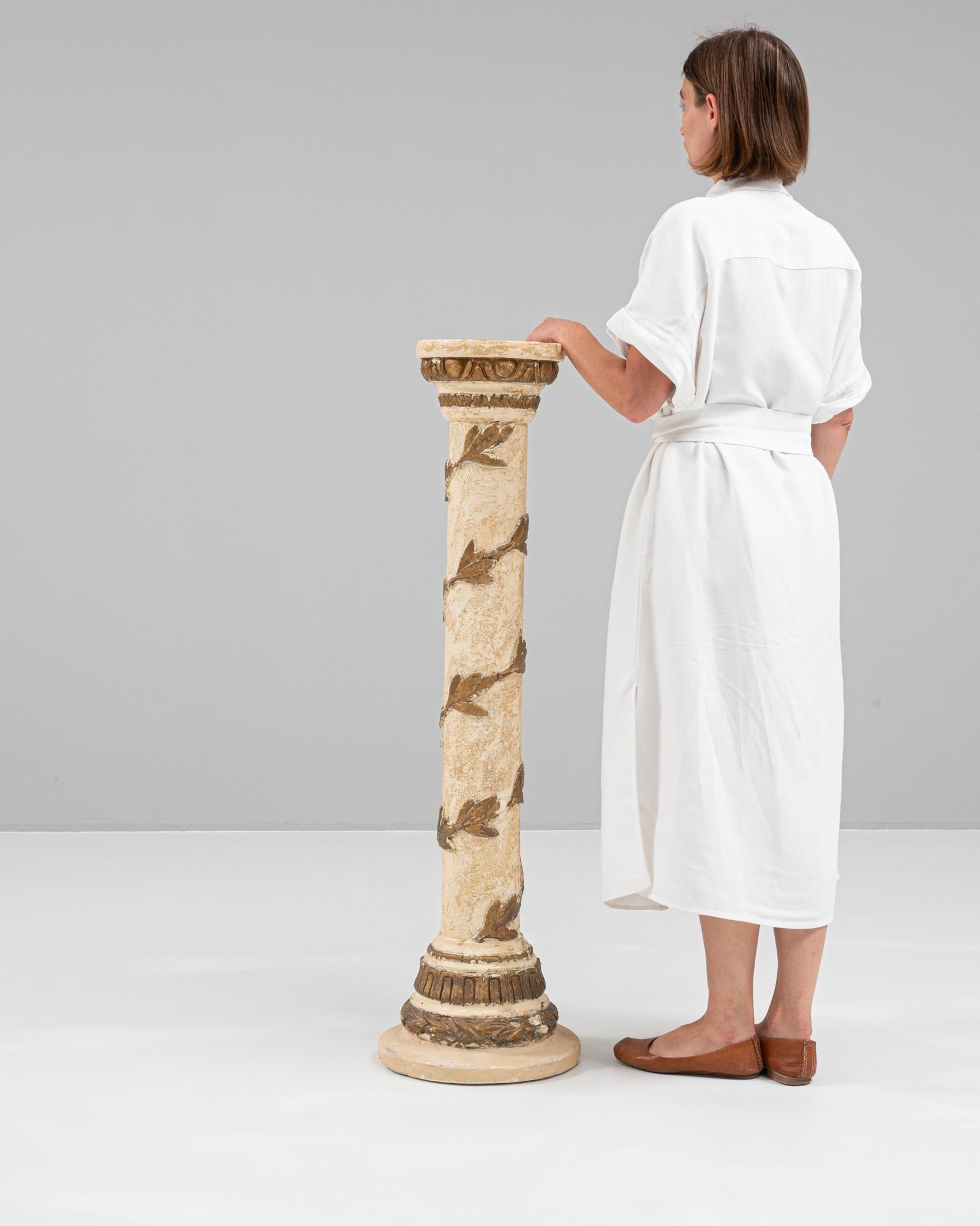 Französischer Holzsockel des 19. Jahrhunderts im Angebot 3