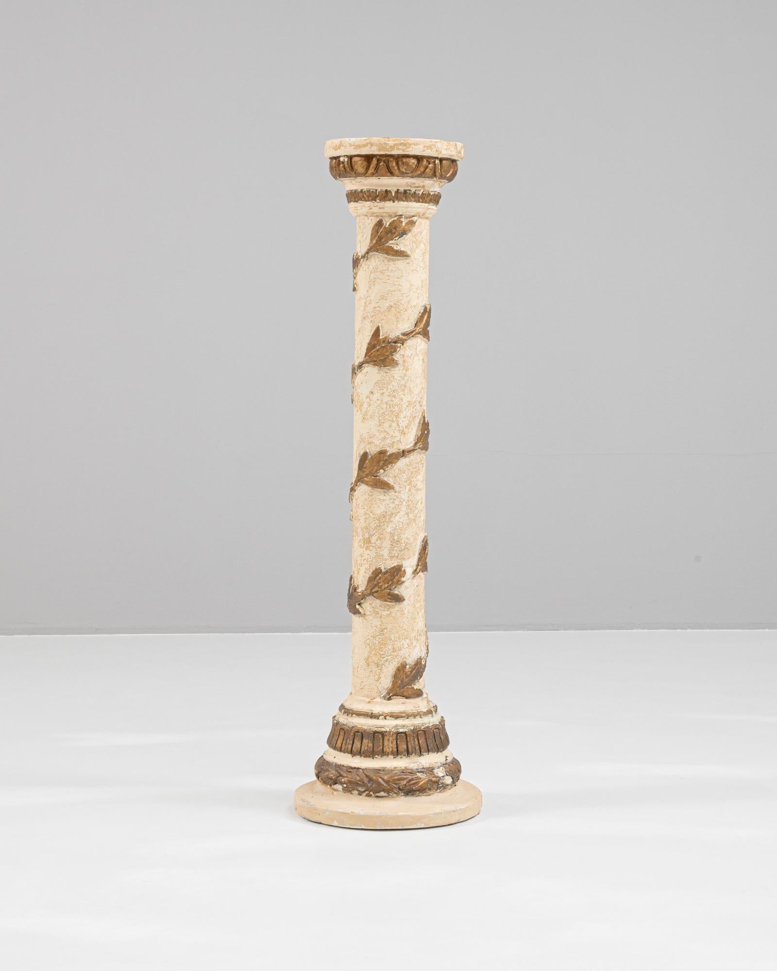 Französischer Holzsockel des 19. Jahrhunderts im Angebot 4