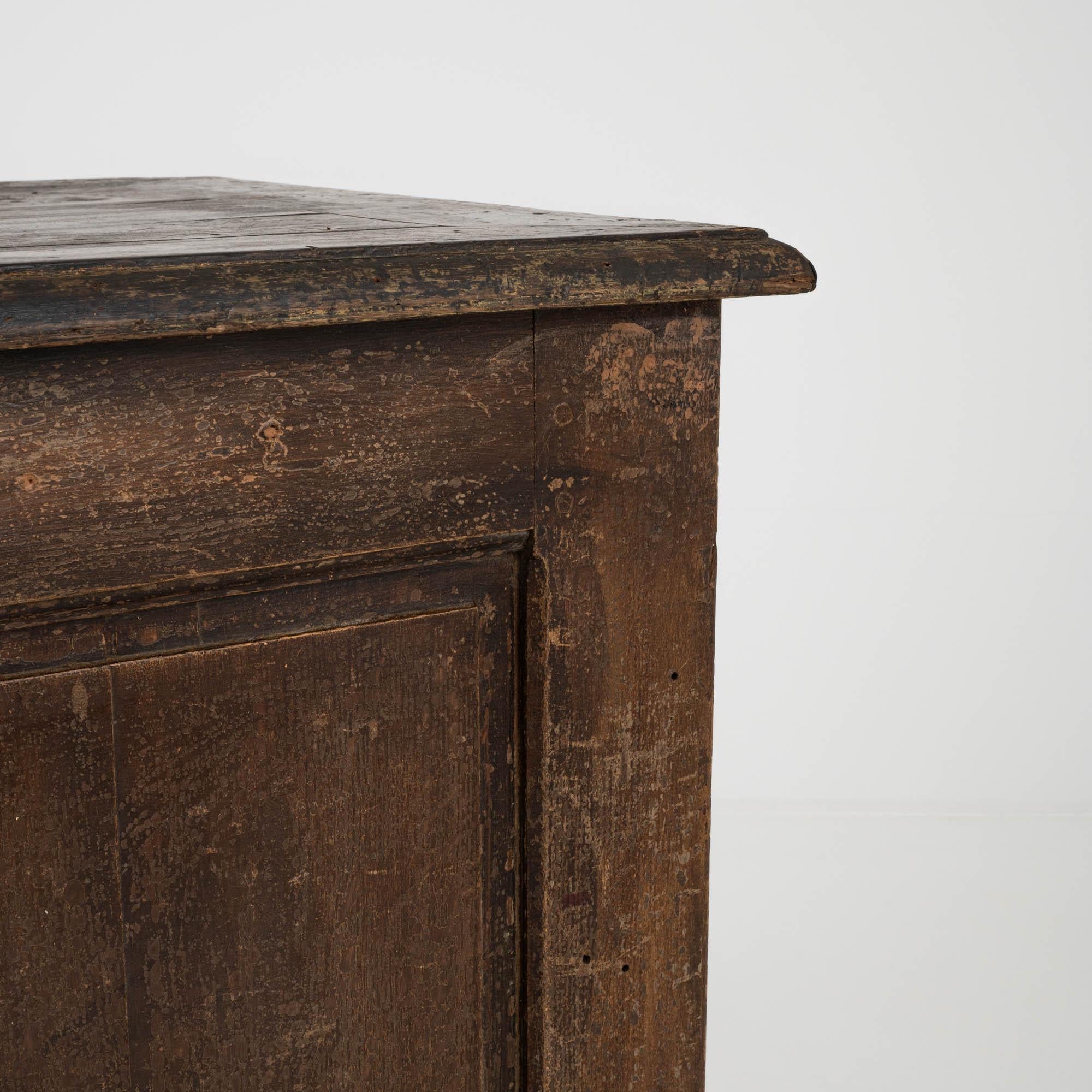 Französischer Holz-Einkaufstisch aus dem 19. Jahrhundert im Angebot 10