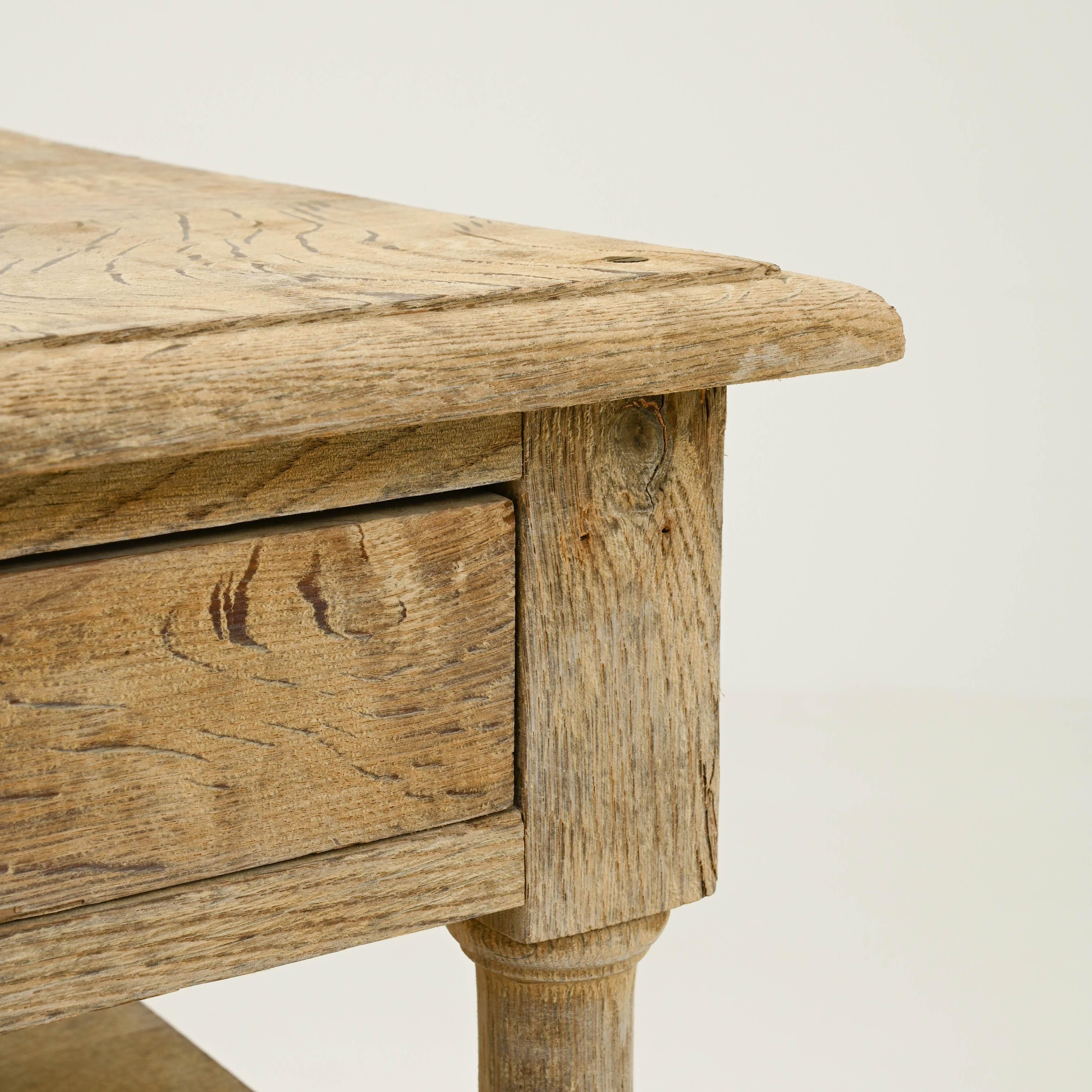 19th Century French Wooden Side Table 4