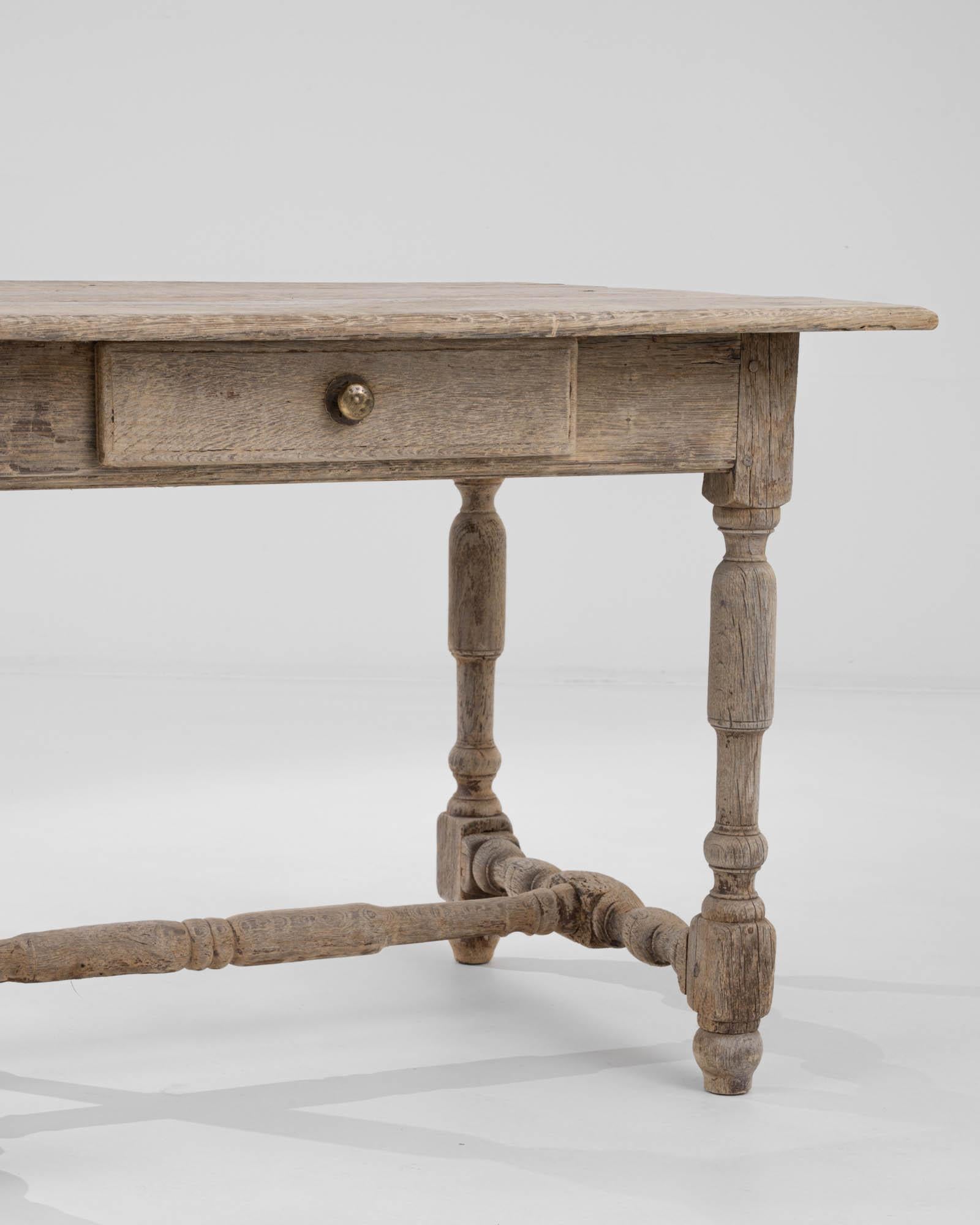 19th Century French Wooden Side Table  6