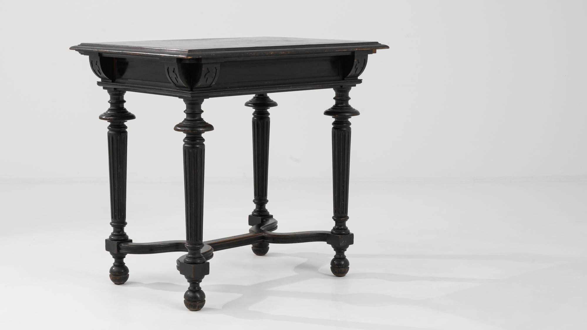19th Century French Wooden Side Table For Sale at 1stDibs