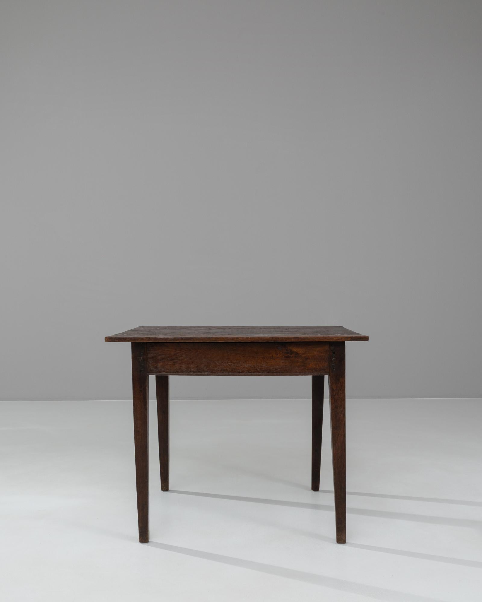 19th Century French Wooden Side Table 3