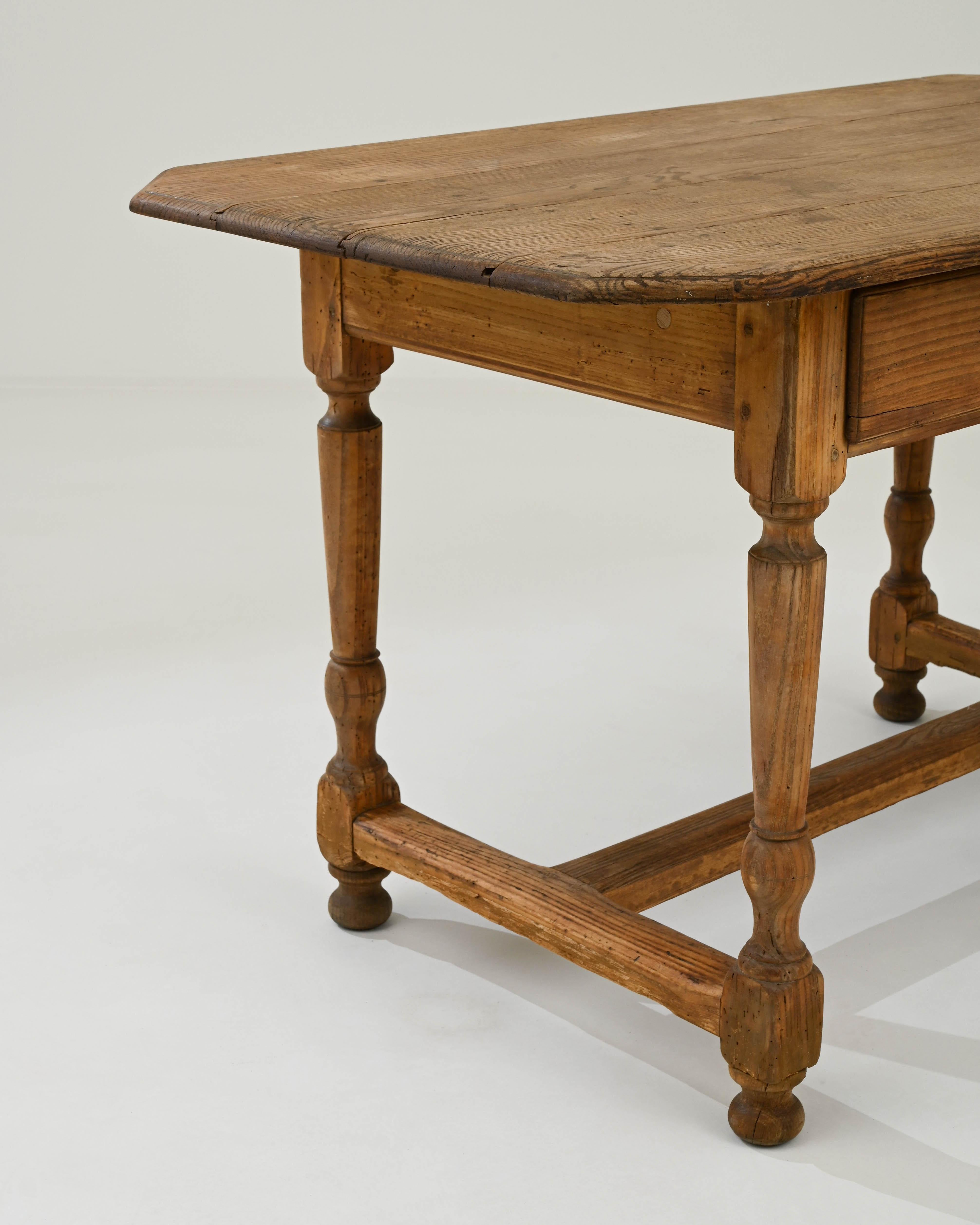 19th Century French Wooden Side Table 3