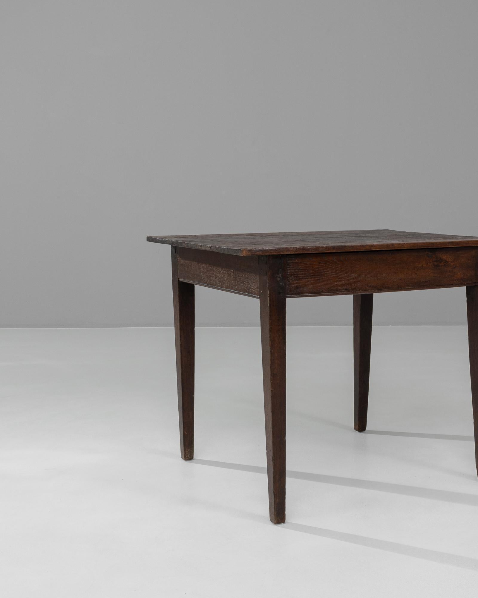 19th Century French Wooden Side Table 4