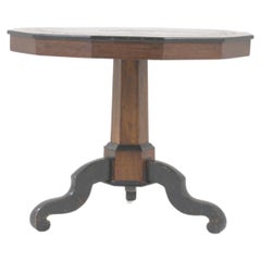 19th Century French Wooden Side Table with Original Patina