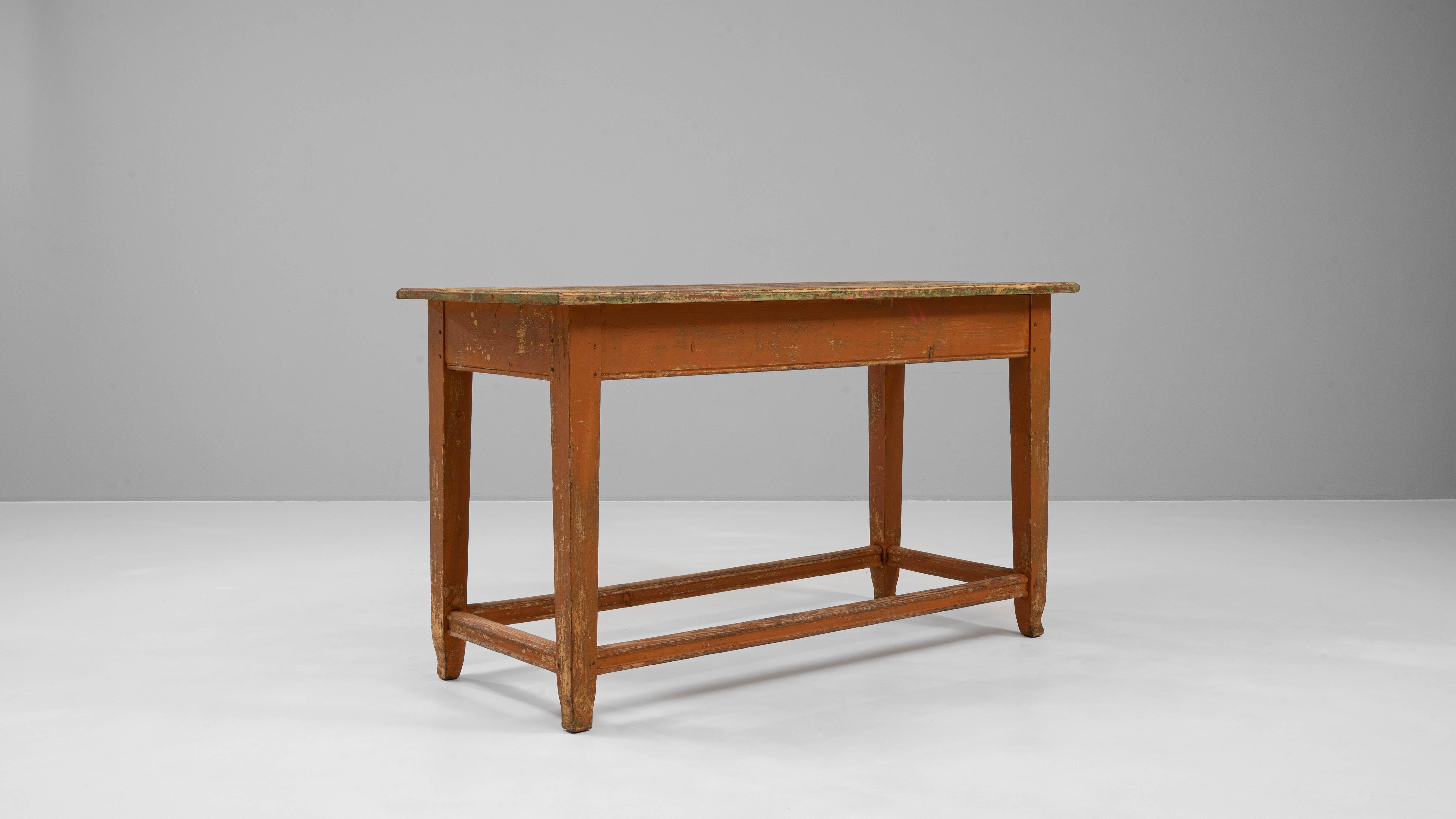 Mesa de madera francesa del siglo XIX en venta 1