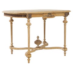 Französischer Holztisch aus dem 19. Jahrhundert