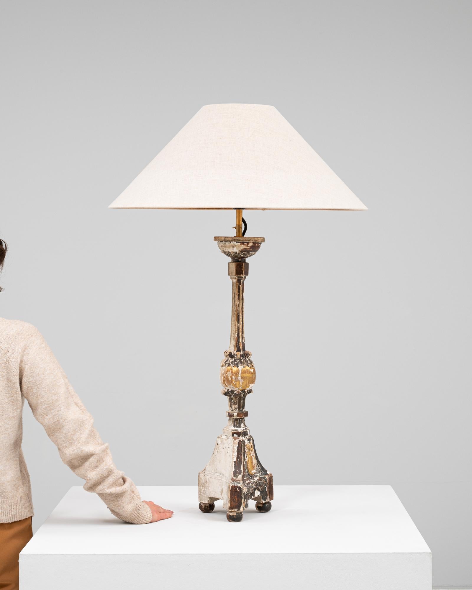 Lampada da tavolo francese del XIX secolo In condizioni buone in vendita a High Point, NC