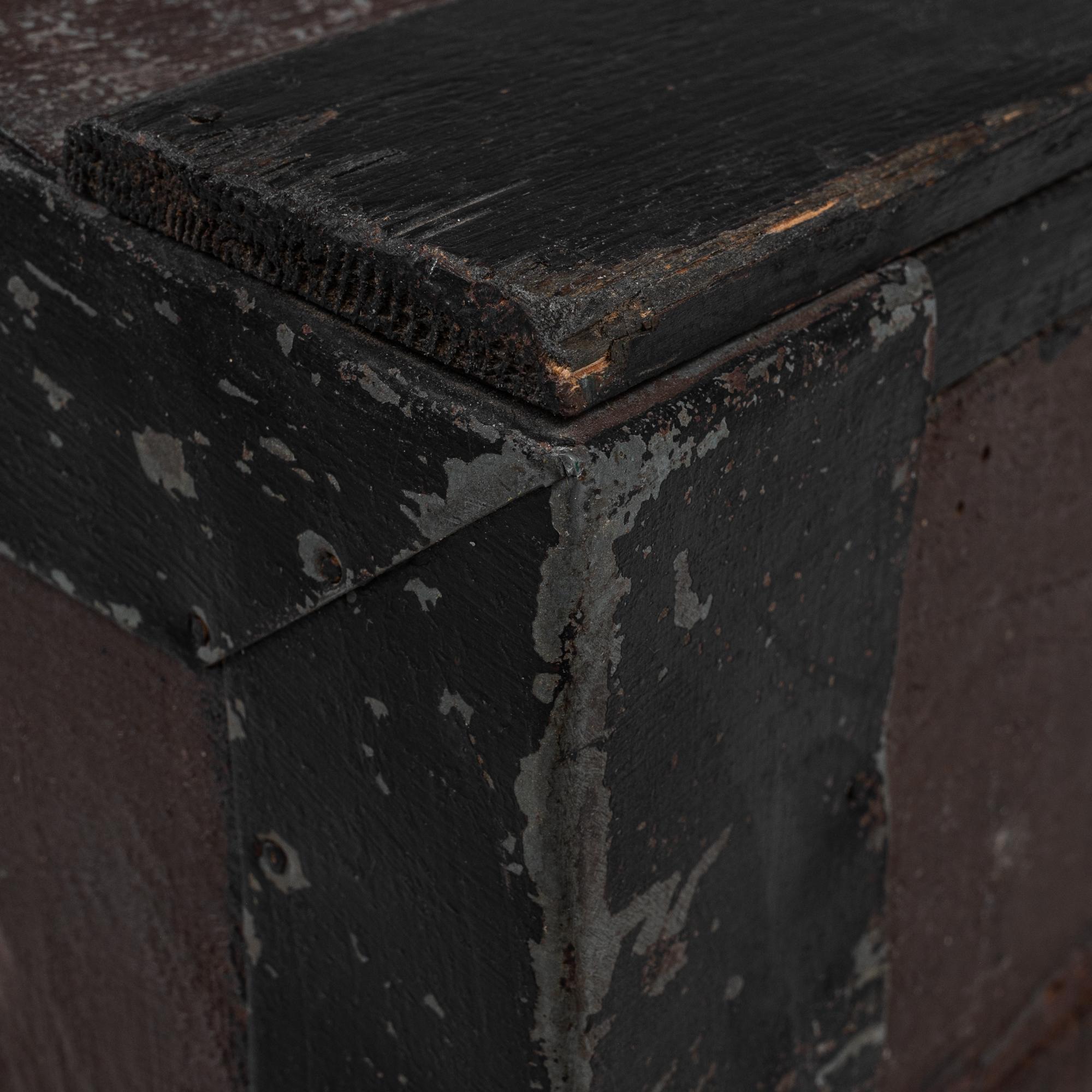 Baule di legno francese del XIX secolo in vendita 8