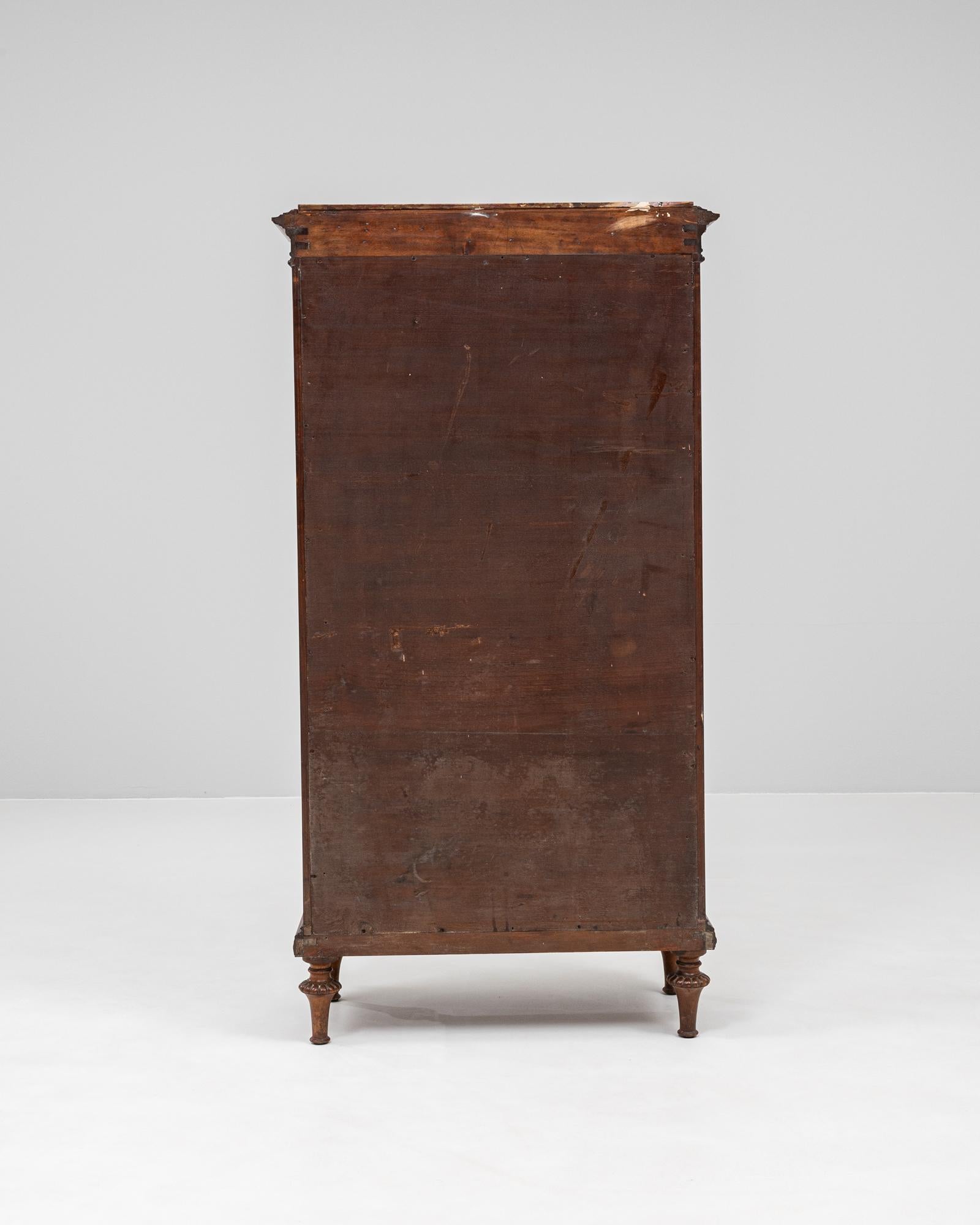Französische Holzvitrine aus dem 19. Jahrhundert im Angebot 9
