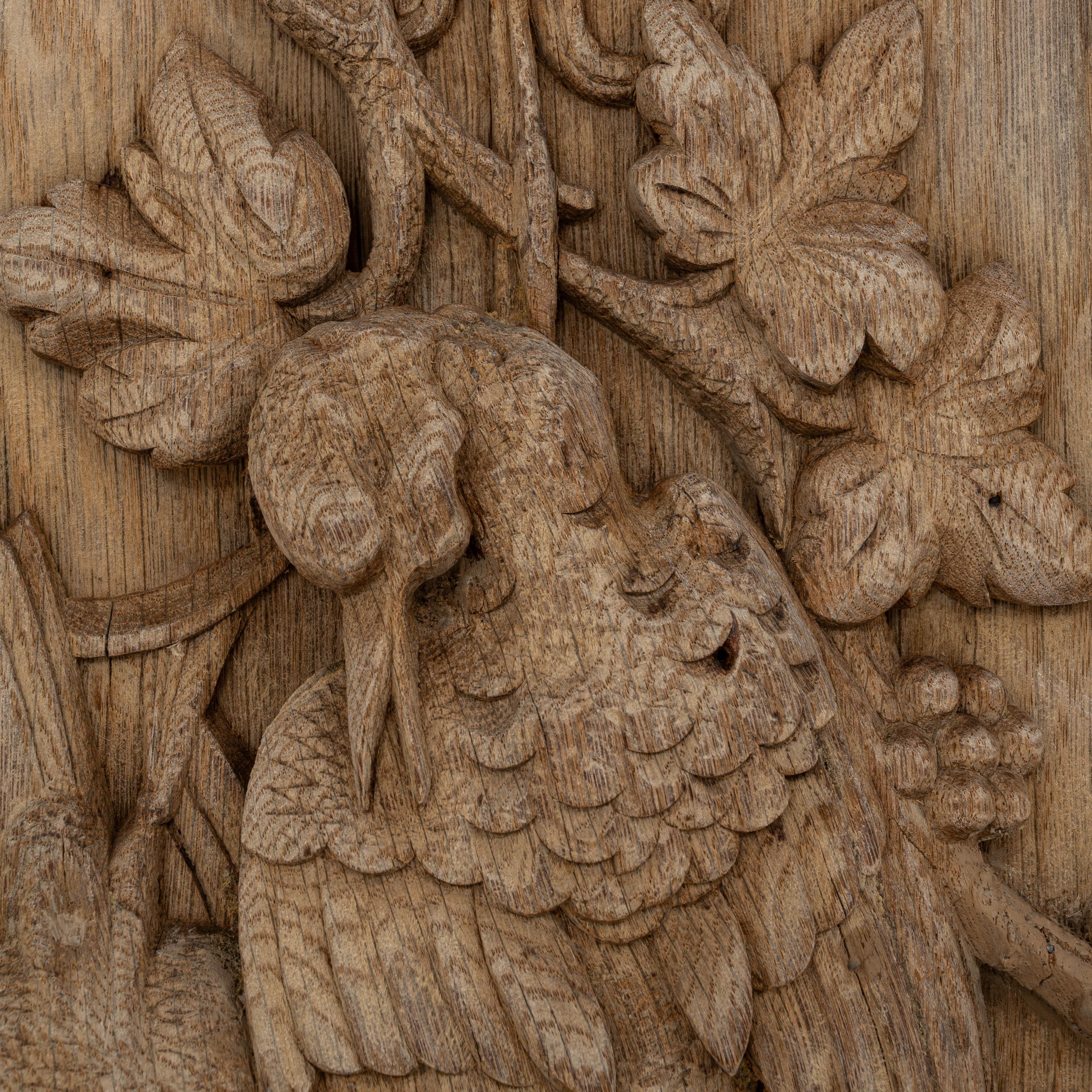 Francese Decorazione da parete in legno francese del XIX secolo in vendita