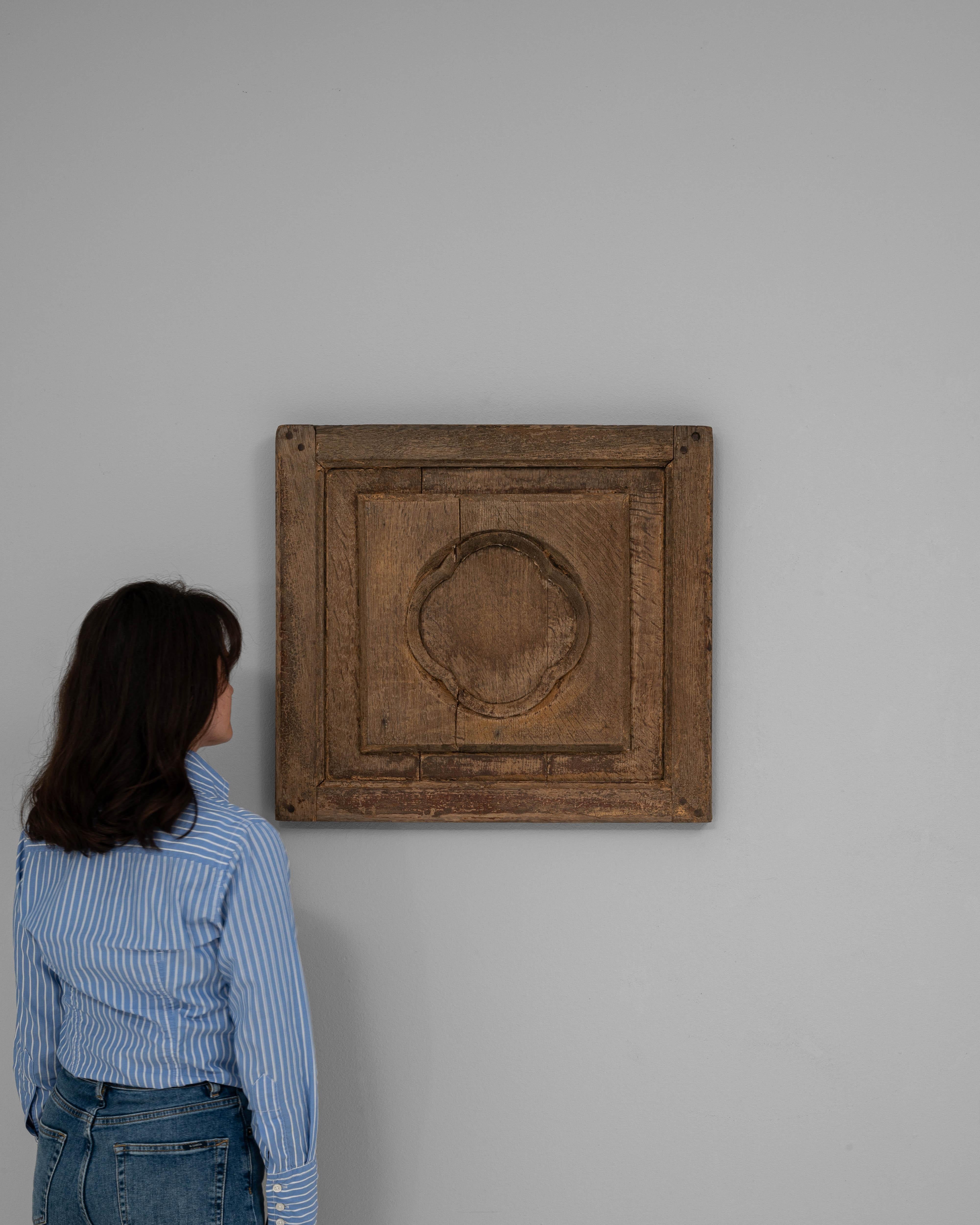 Français Décoration murale en bois français du 19e siècle en vente