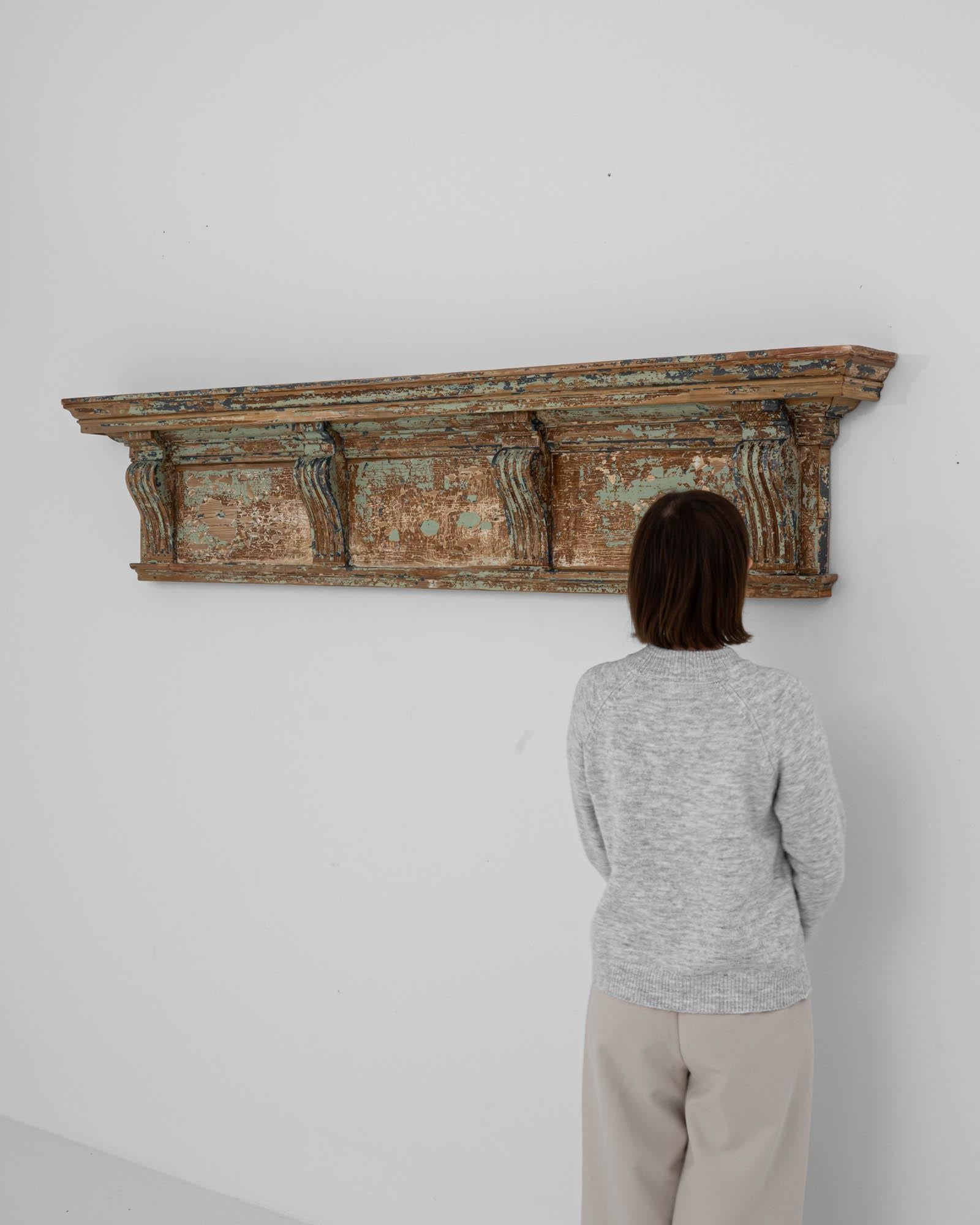 19th Century French Wooden Wall Decoration For Sale 1