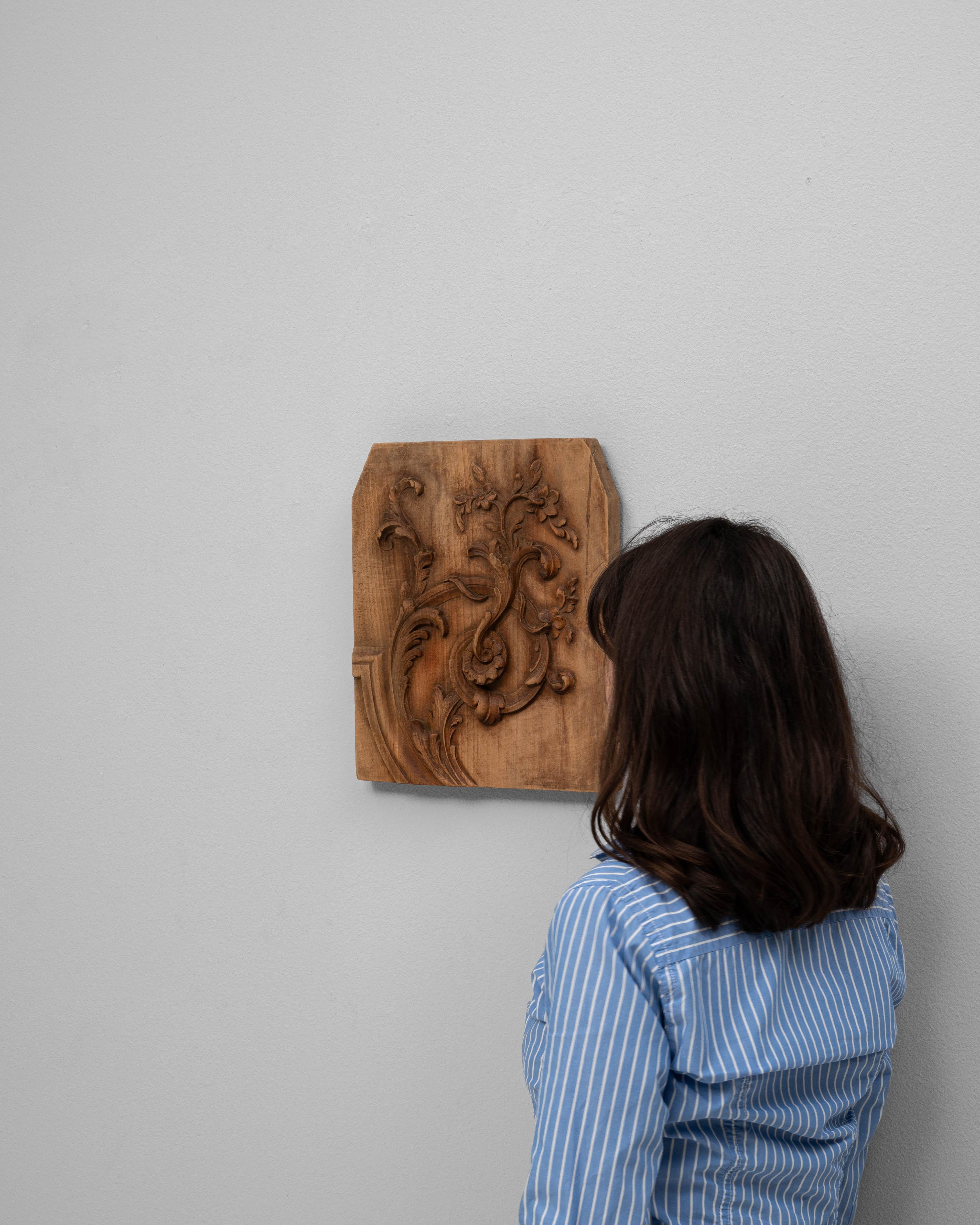 XIXe siècle Décoration murale en bois français du 19e siècle en vente