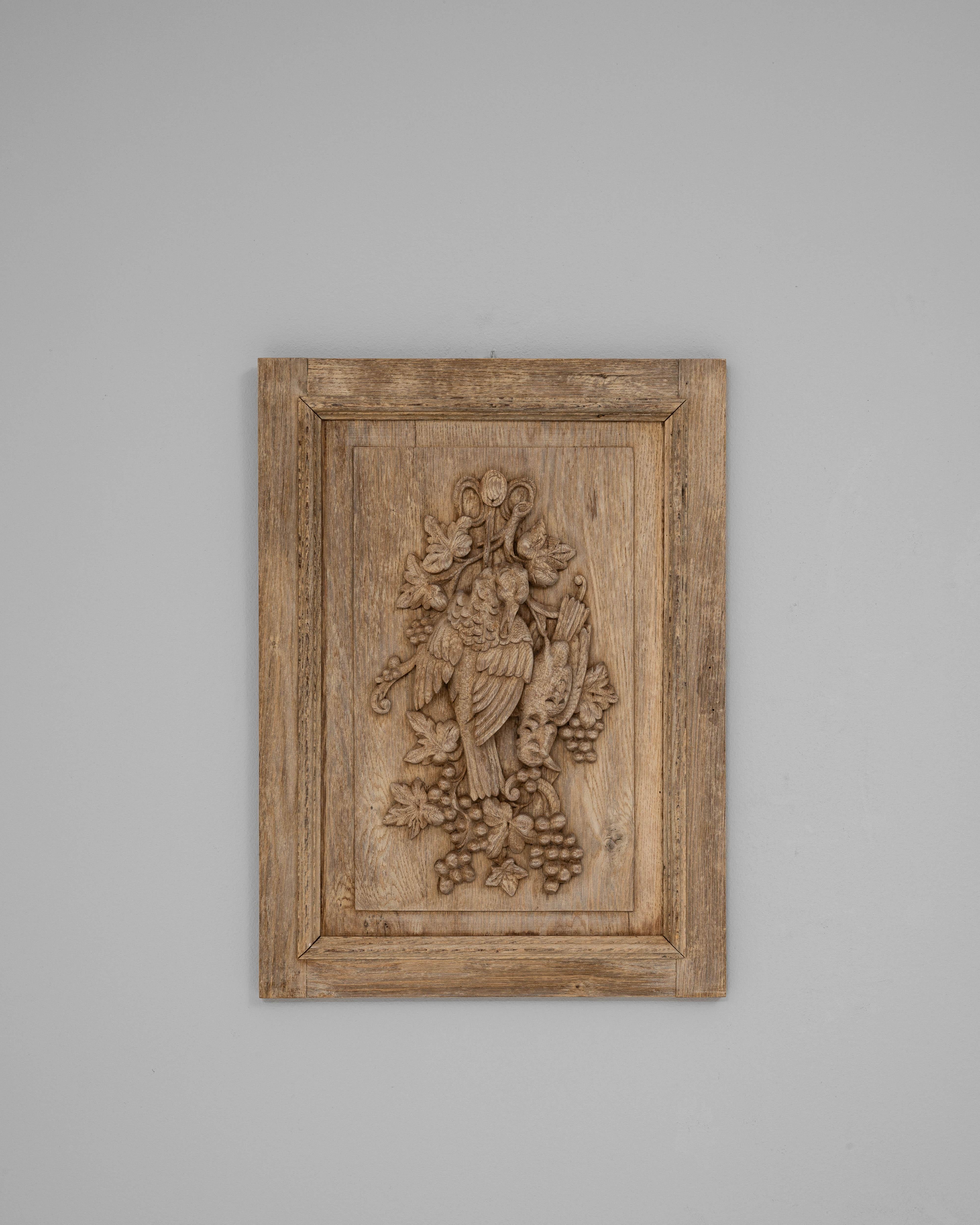 Bois Décoration murale en bois français du 19e siècle en vente