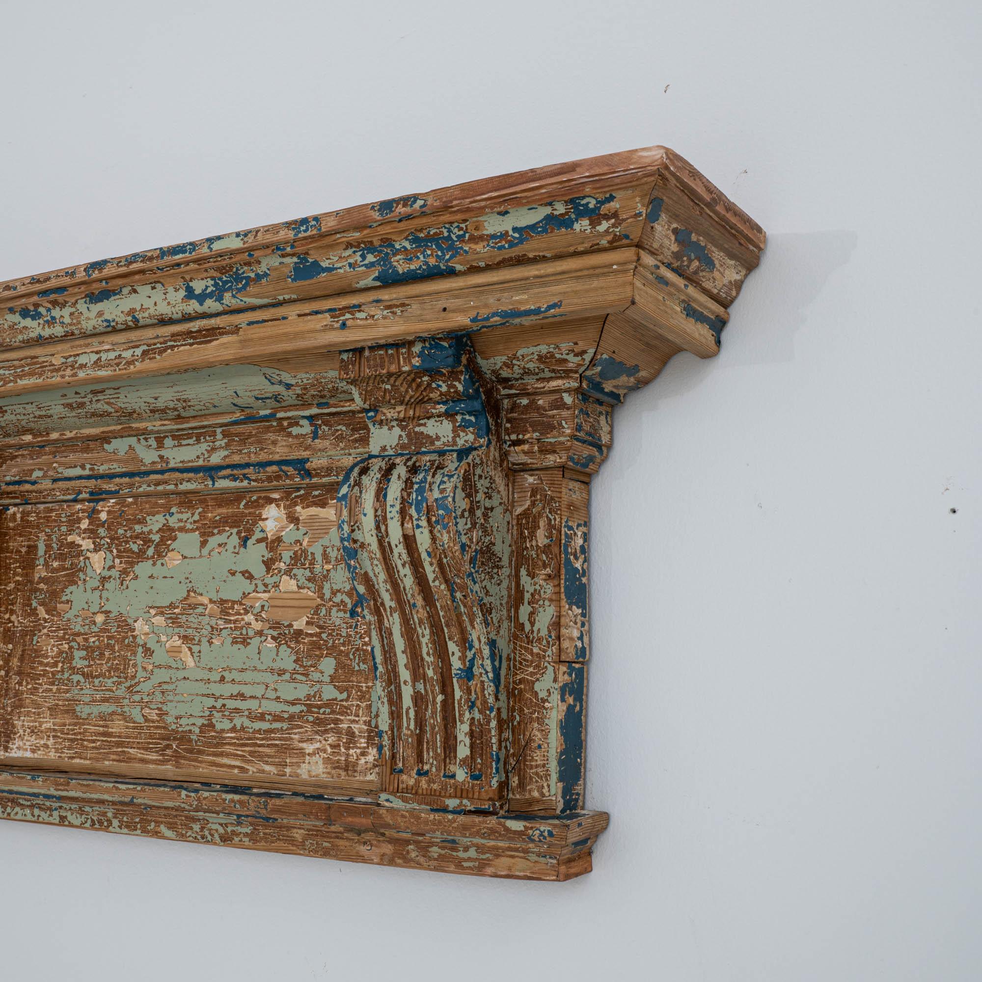 19th Century French Wooden Wall Decoration For Sale 4