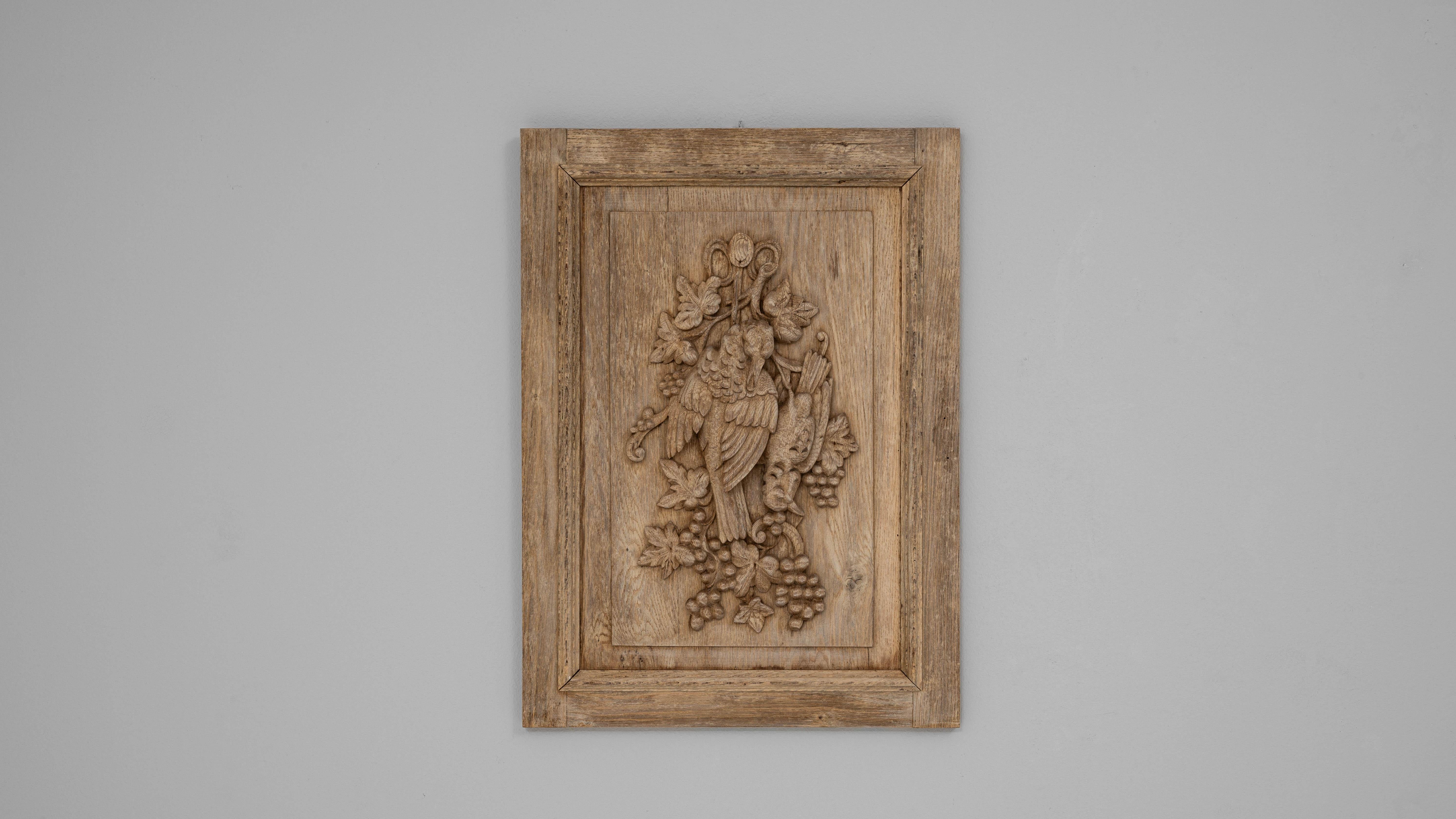 Décoration murale en bois français du 19e siècle en vente 1