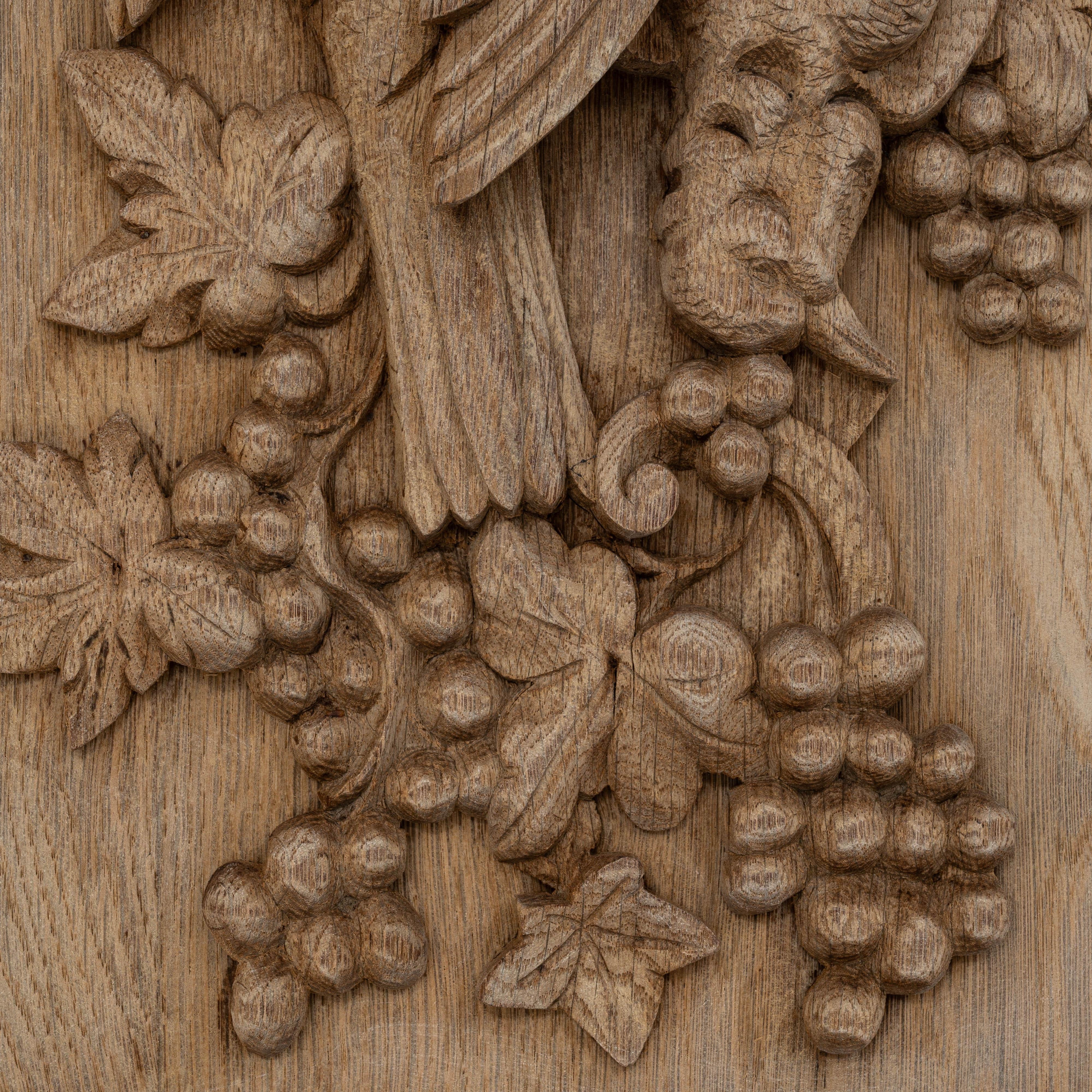 Décoration murale en bois français du 19e siècle en vente 3