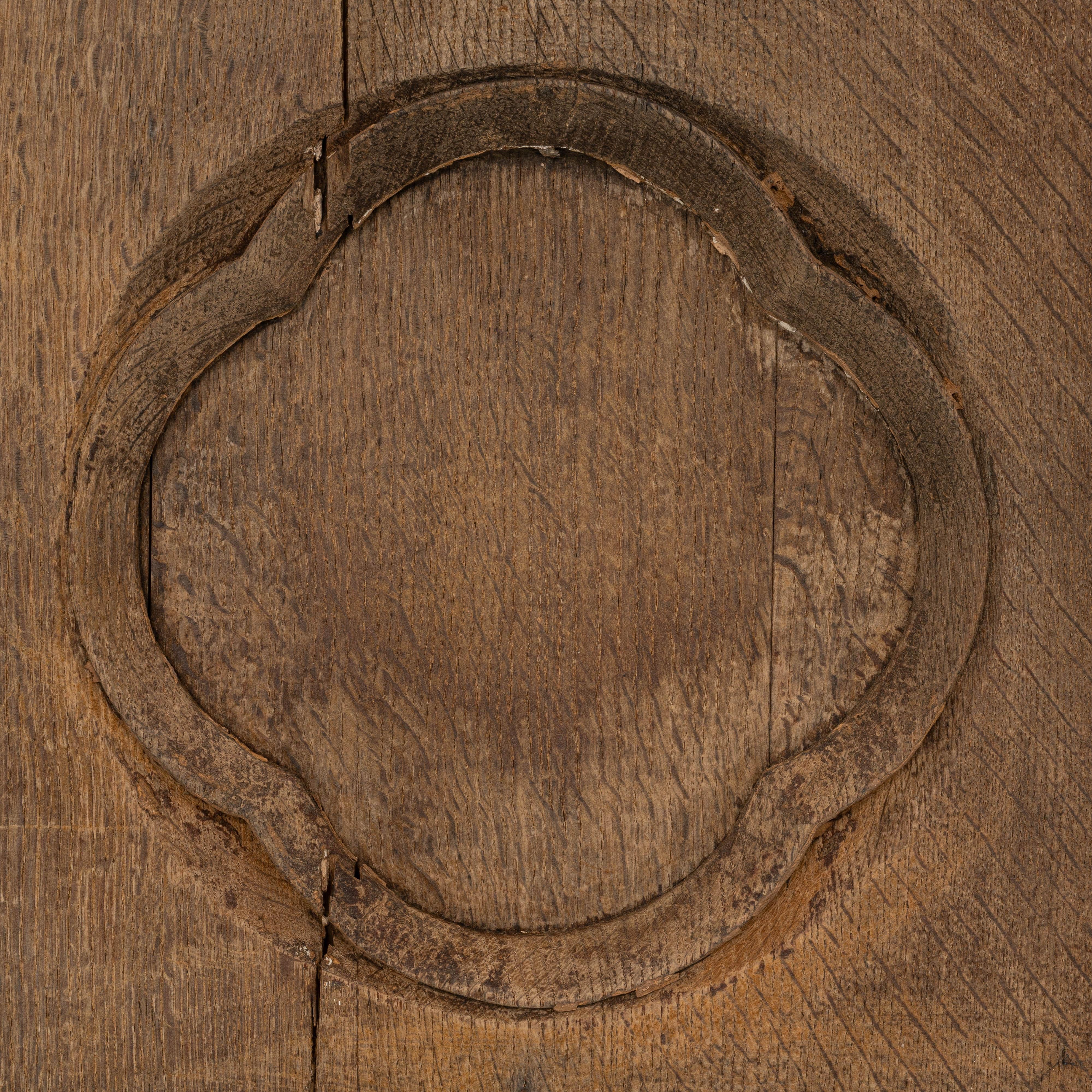 Décoration murale en bois français du 19e siècle en vente 3