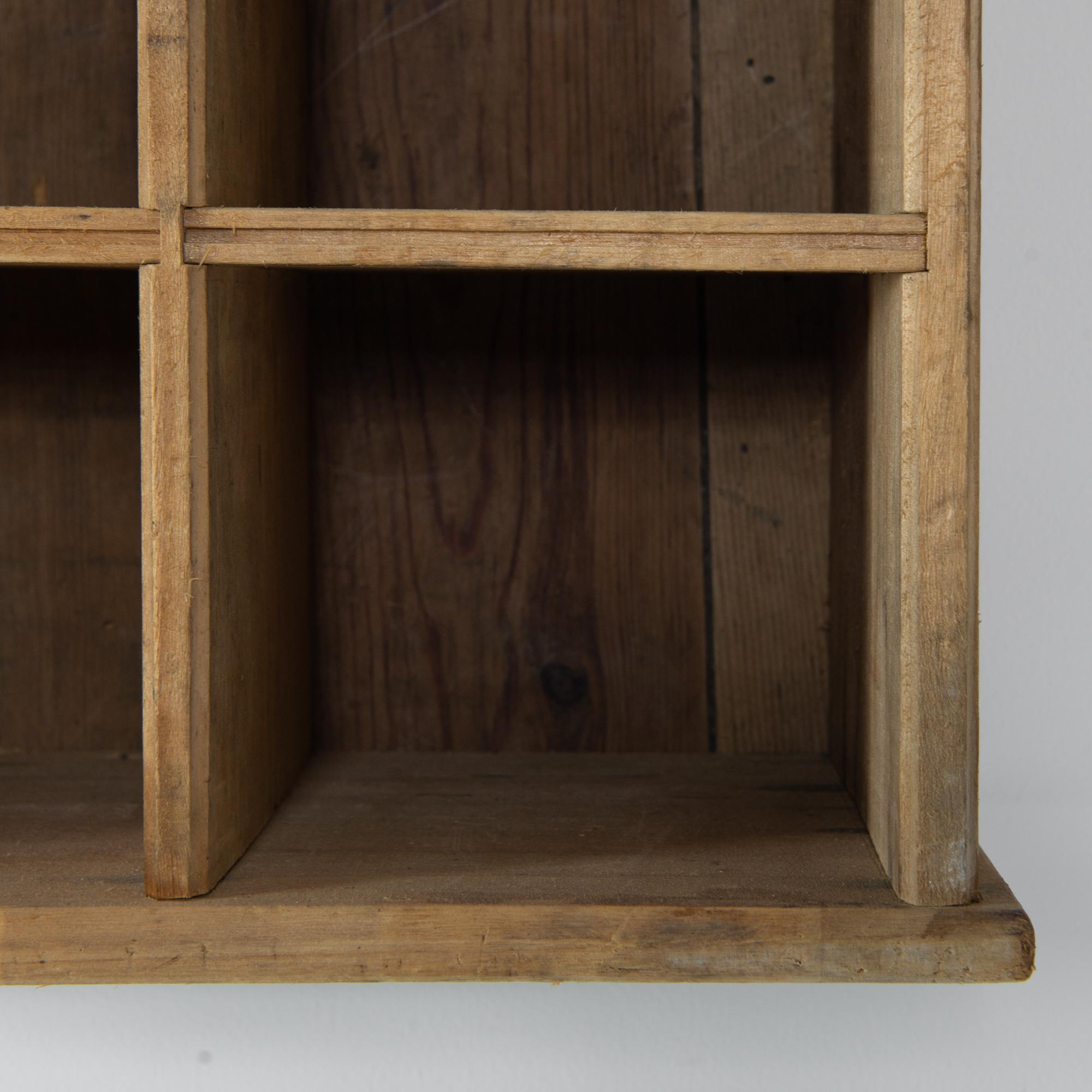 19th Century French Wooden Wall Shelf 6