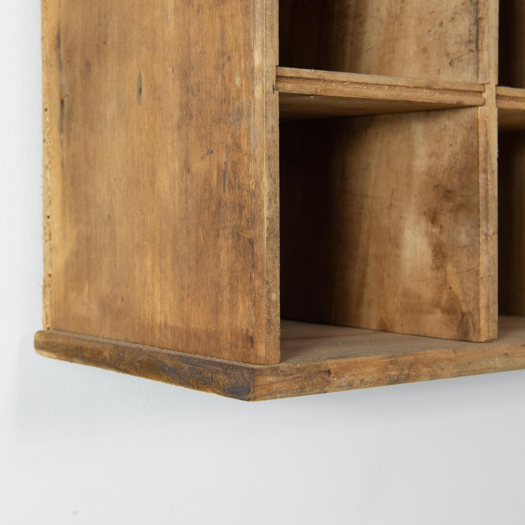 19th Century French Wooden Wall Shelf 9