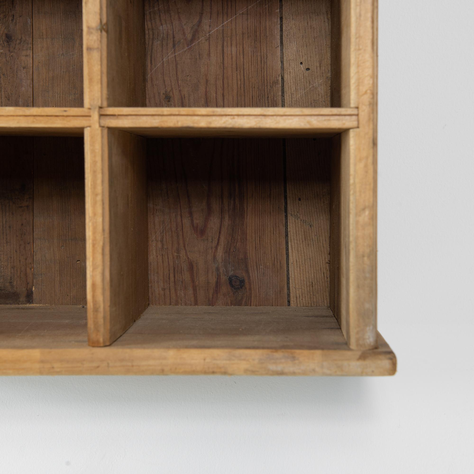 19th Century French Wooden Wall Shelf 10