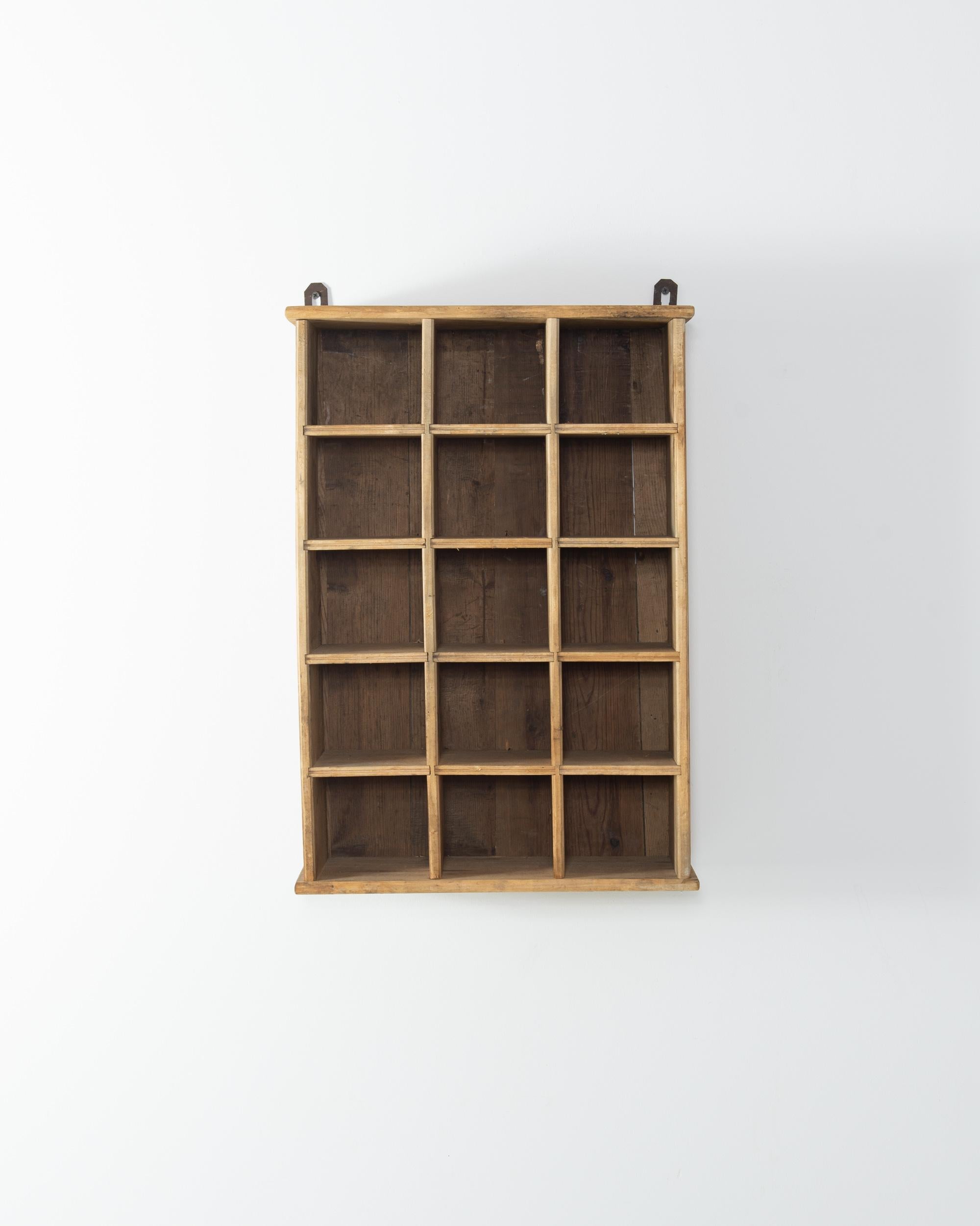 Country 19th Century French Wooden Wall Shelf