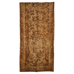 19th Century French Woodland Tapestry with Storks