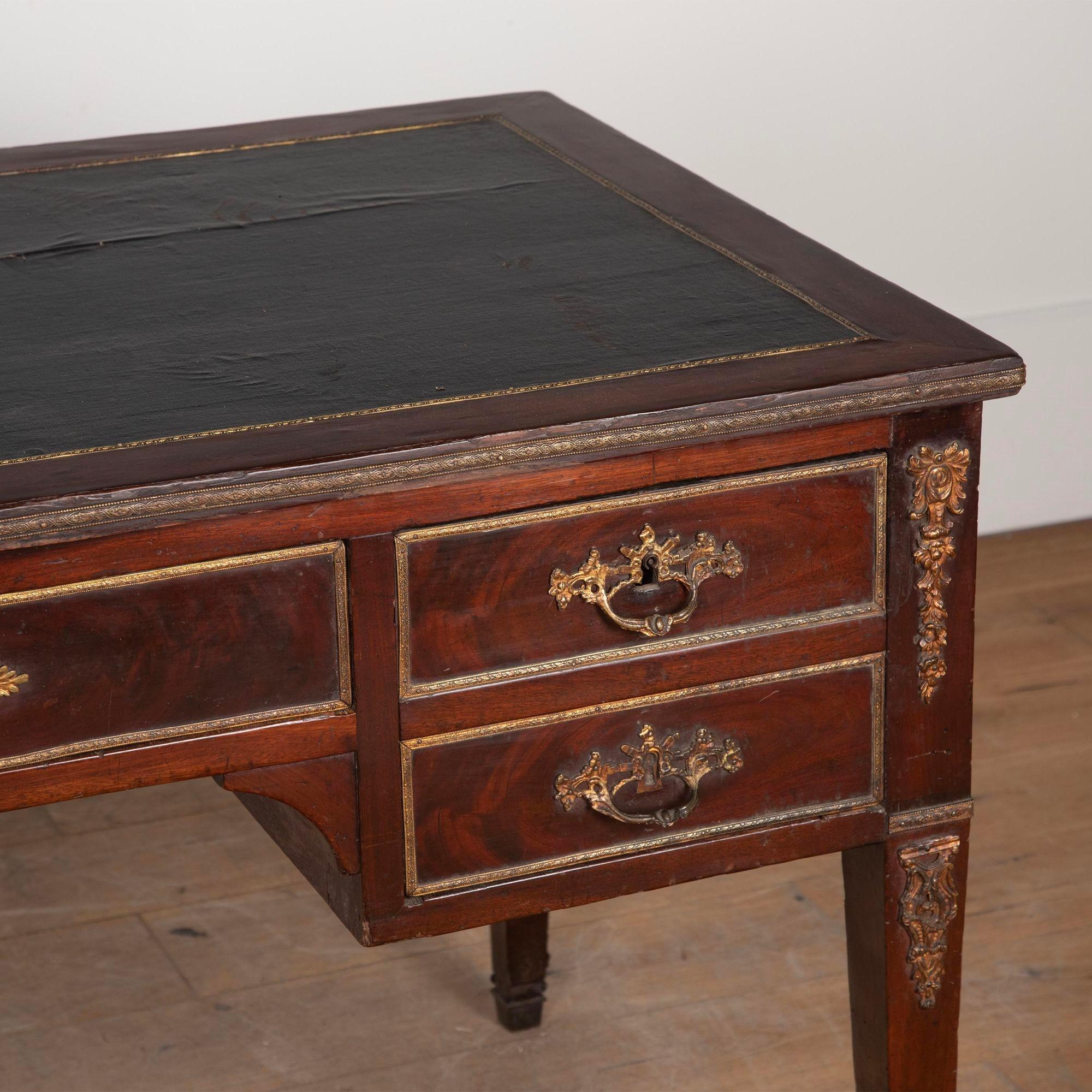 19th Century French Writing Table In Fair Condition In Gloucestershire, GB