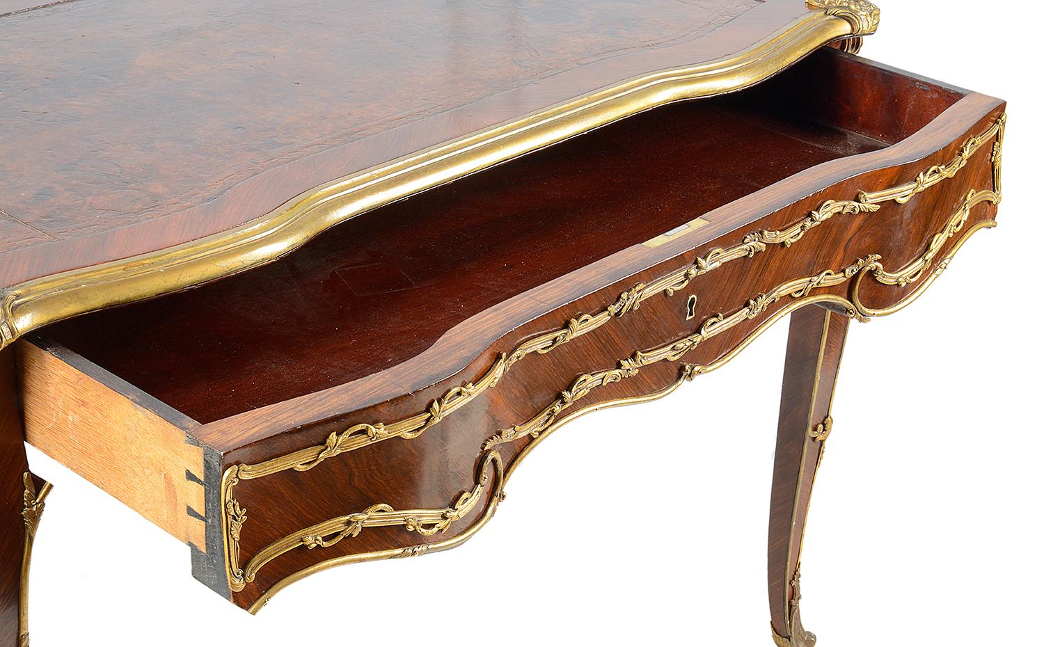 19th Century French Writing Table In Good Condition For Sale In Brighton, Sussex