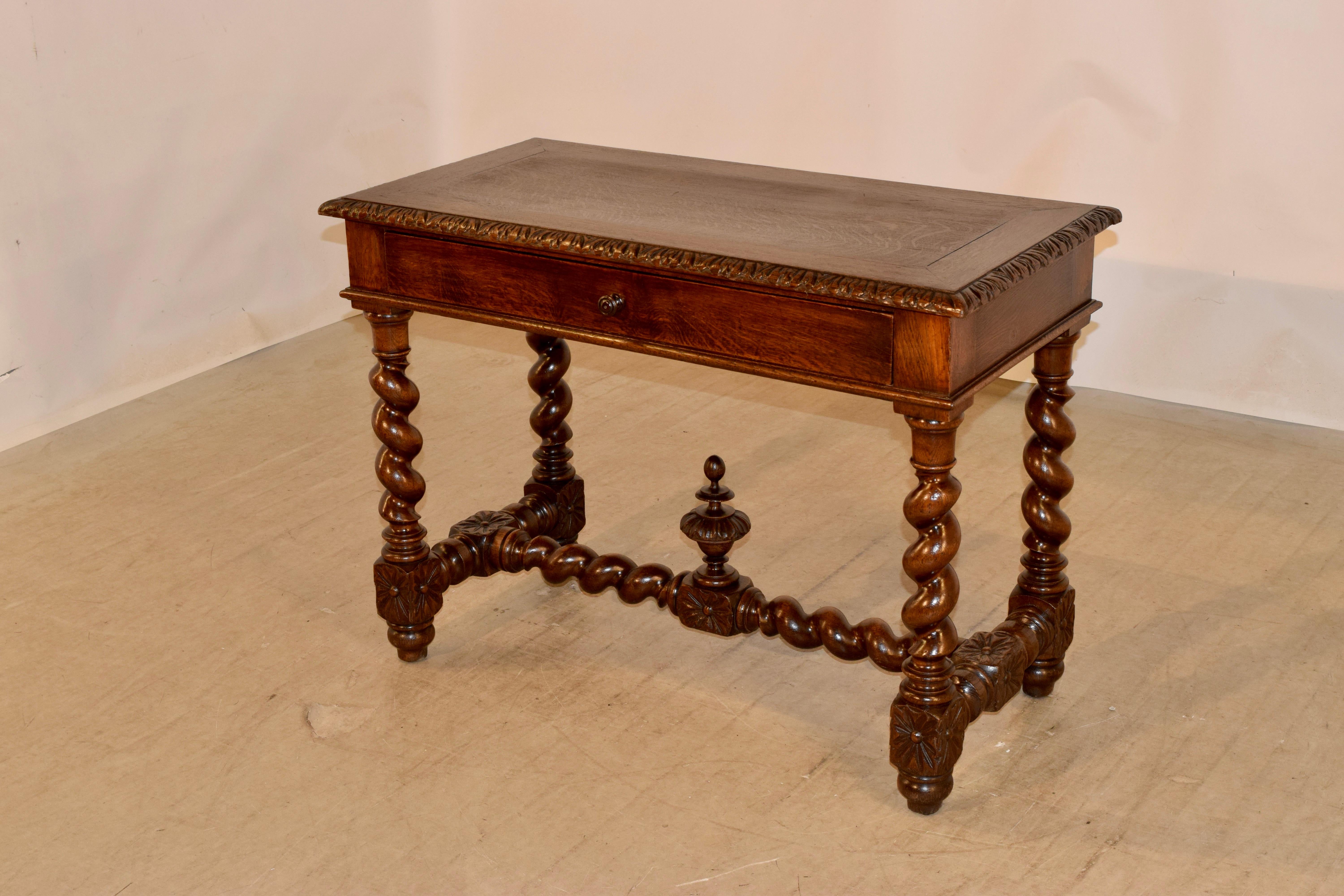 19th Century French Writing Table In Good Condition In High Point, NC