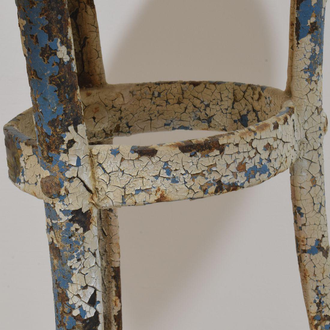 19th Century French Wrough and Cast Iron Bistro Table from Arras For Sale 8