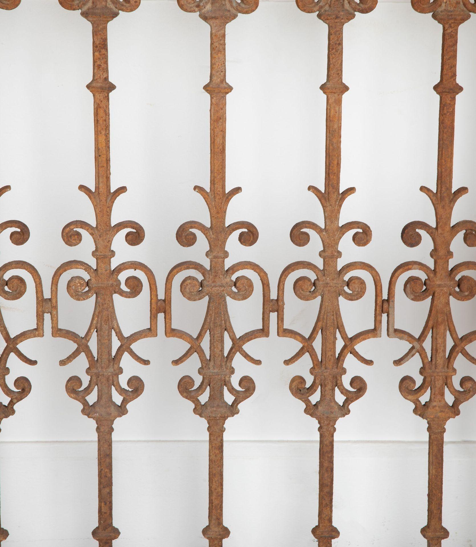 19th Century French Wrought Iron Console For Sale at 1stDibs